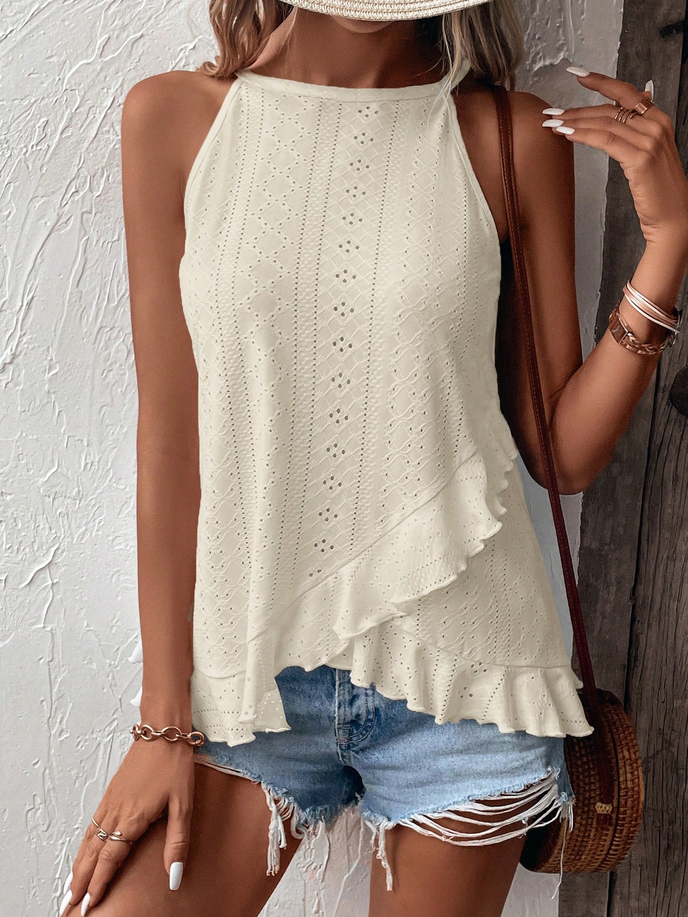 In Beige Women Tank Tops & Camis