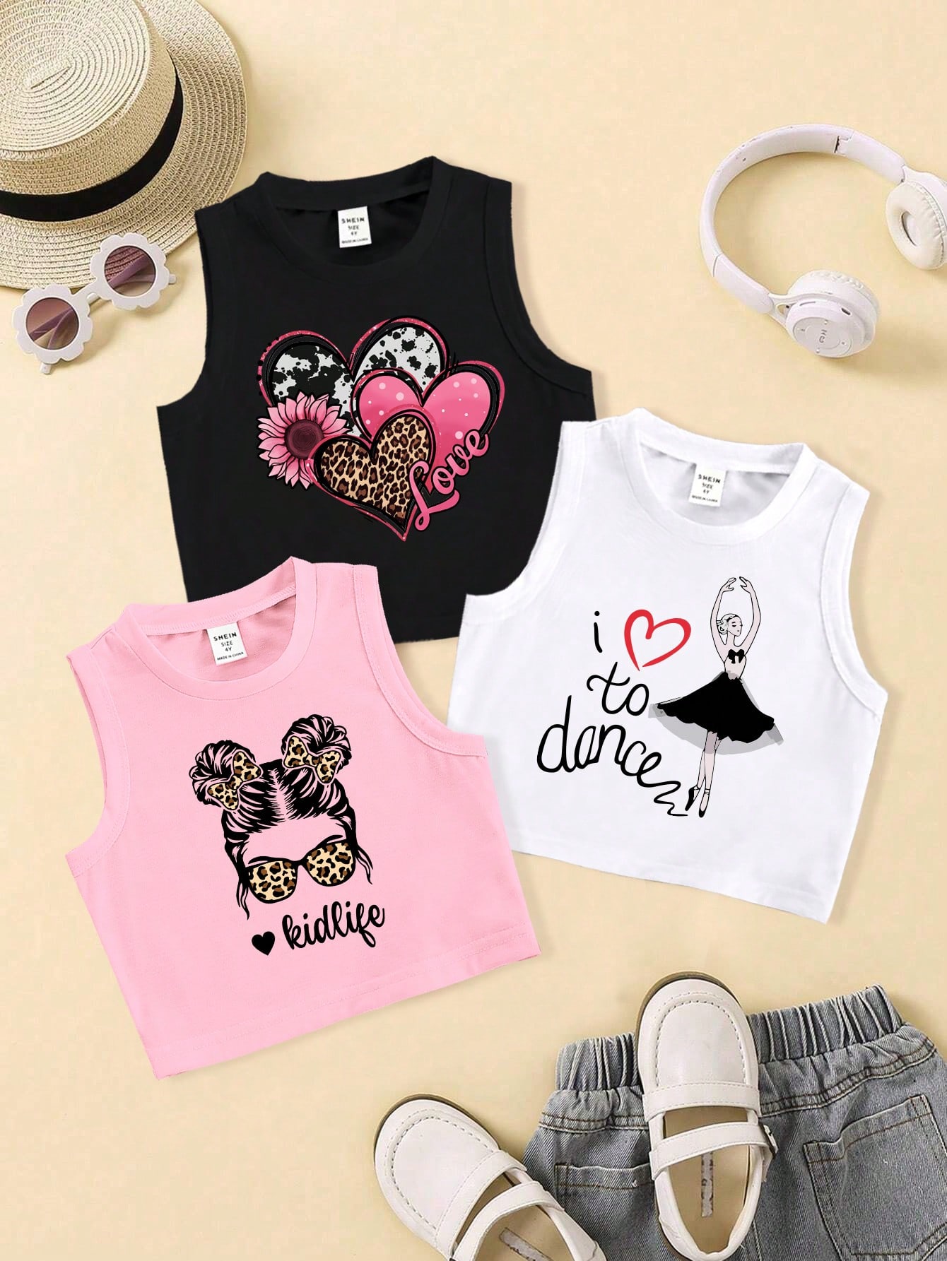 Young Girls Tank Tops & Camis