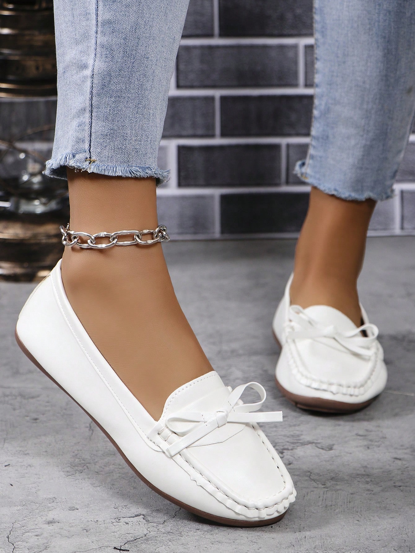 In White Women Flats