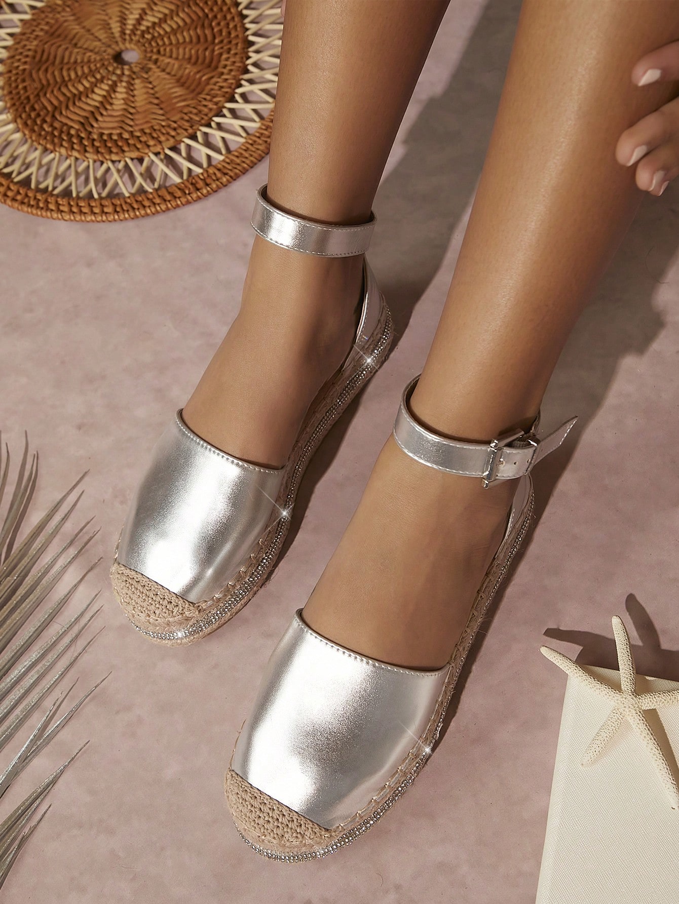 In Silver Women Wedges & Flatform