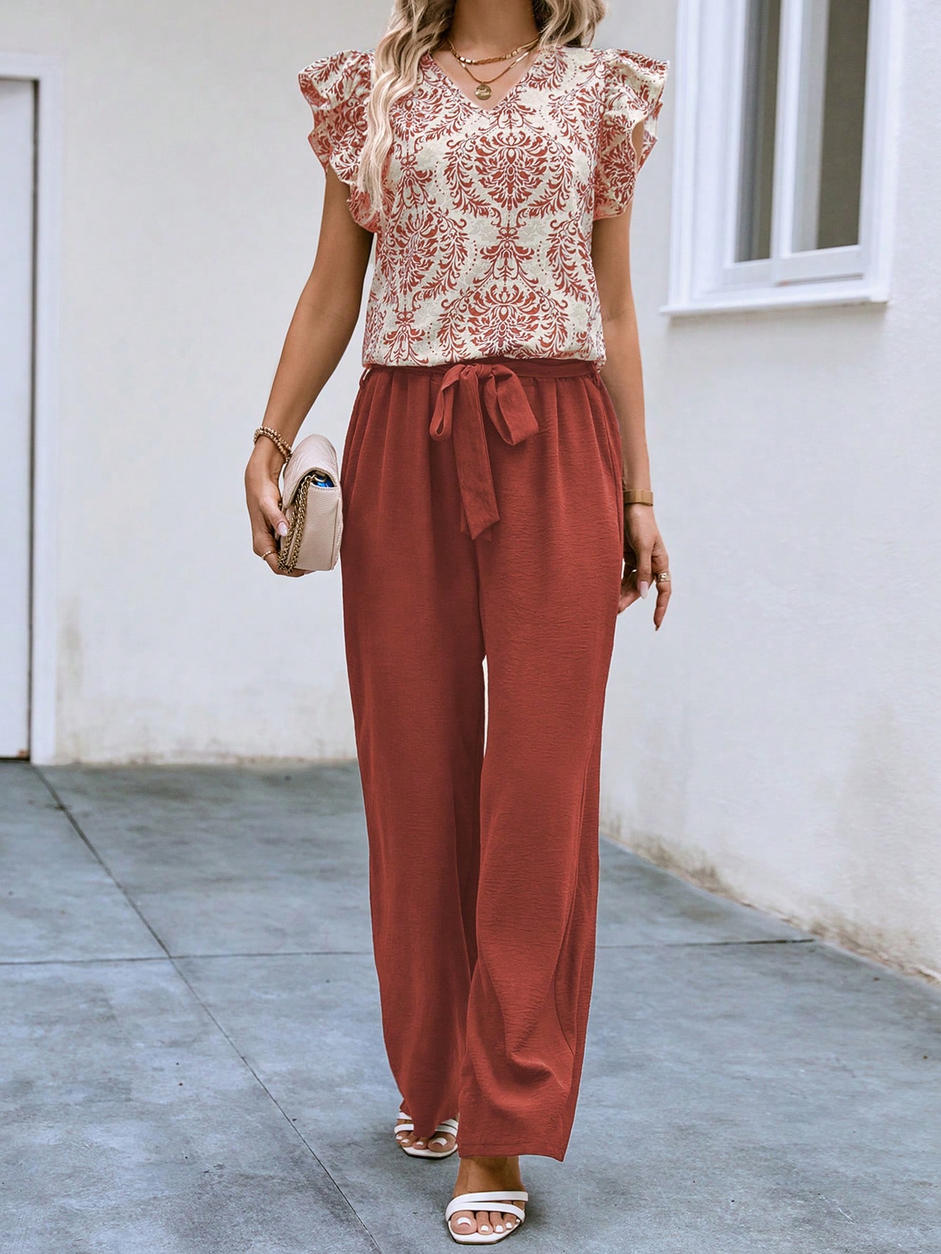 In Boho Women Two-piece Outfits