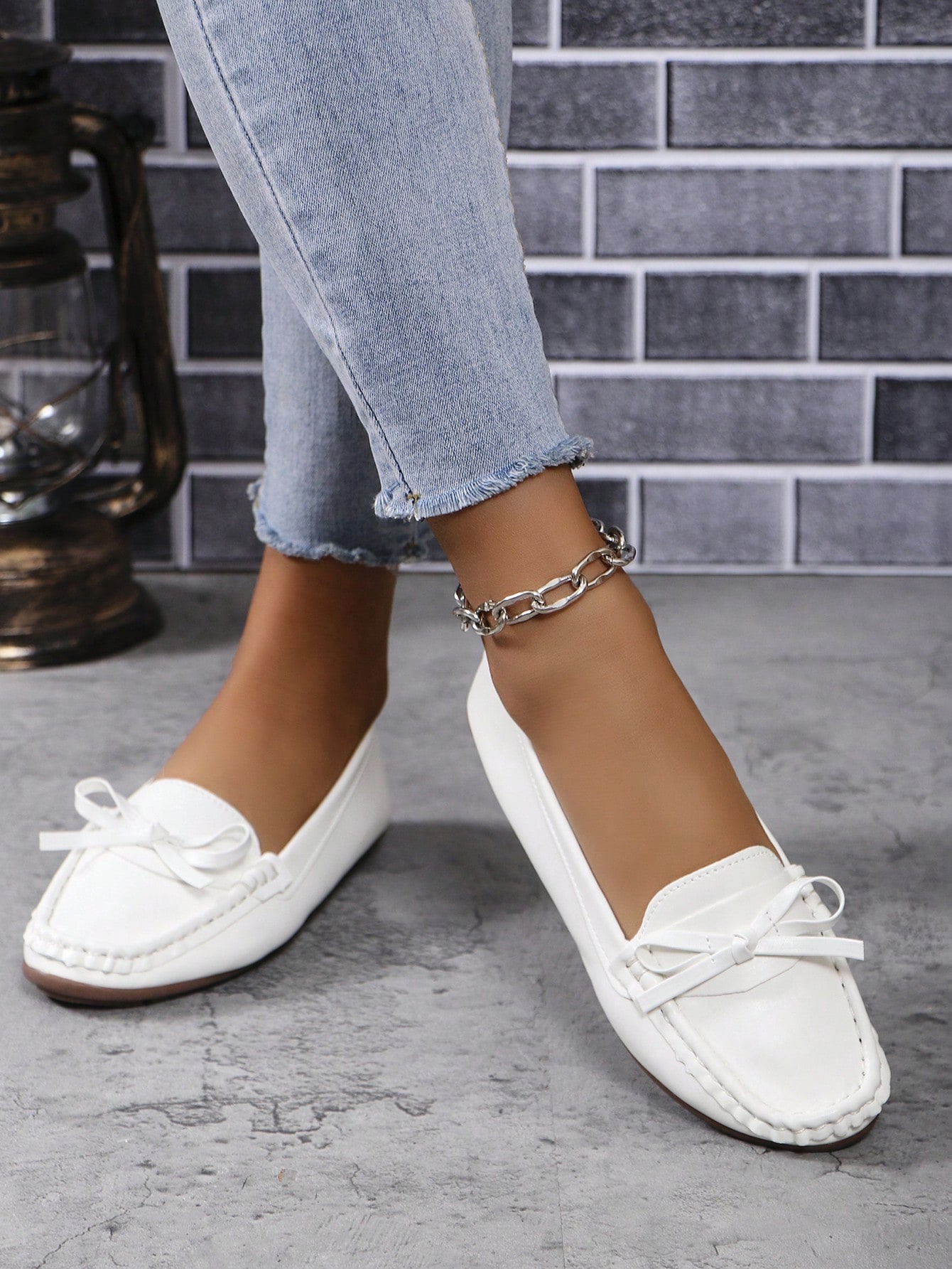 In White Women Flats