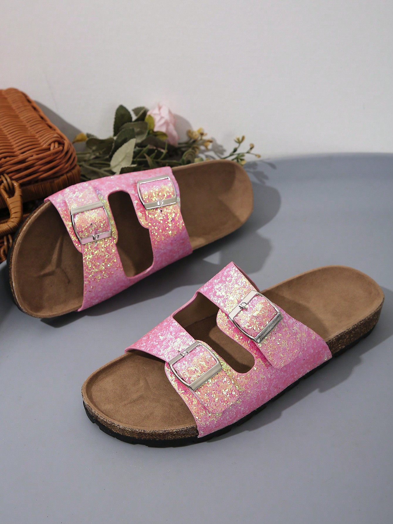 In Pink Women Flat Sandals