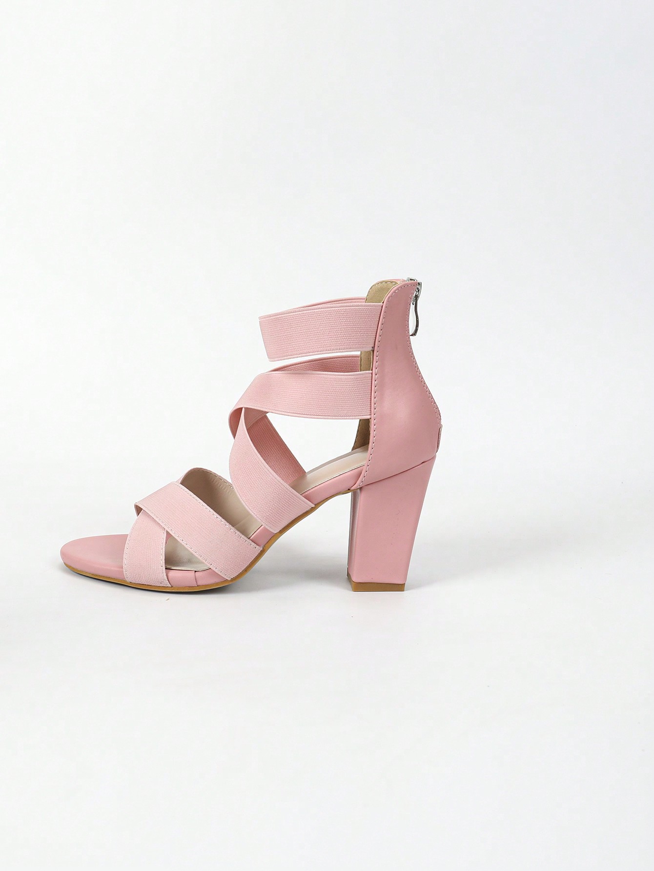 In Pink Women Heeled Sandals