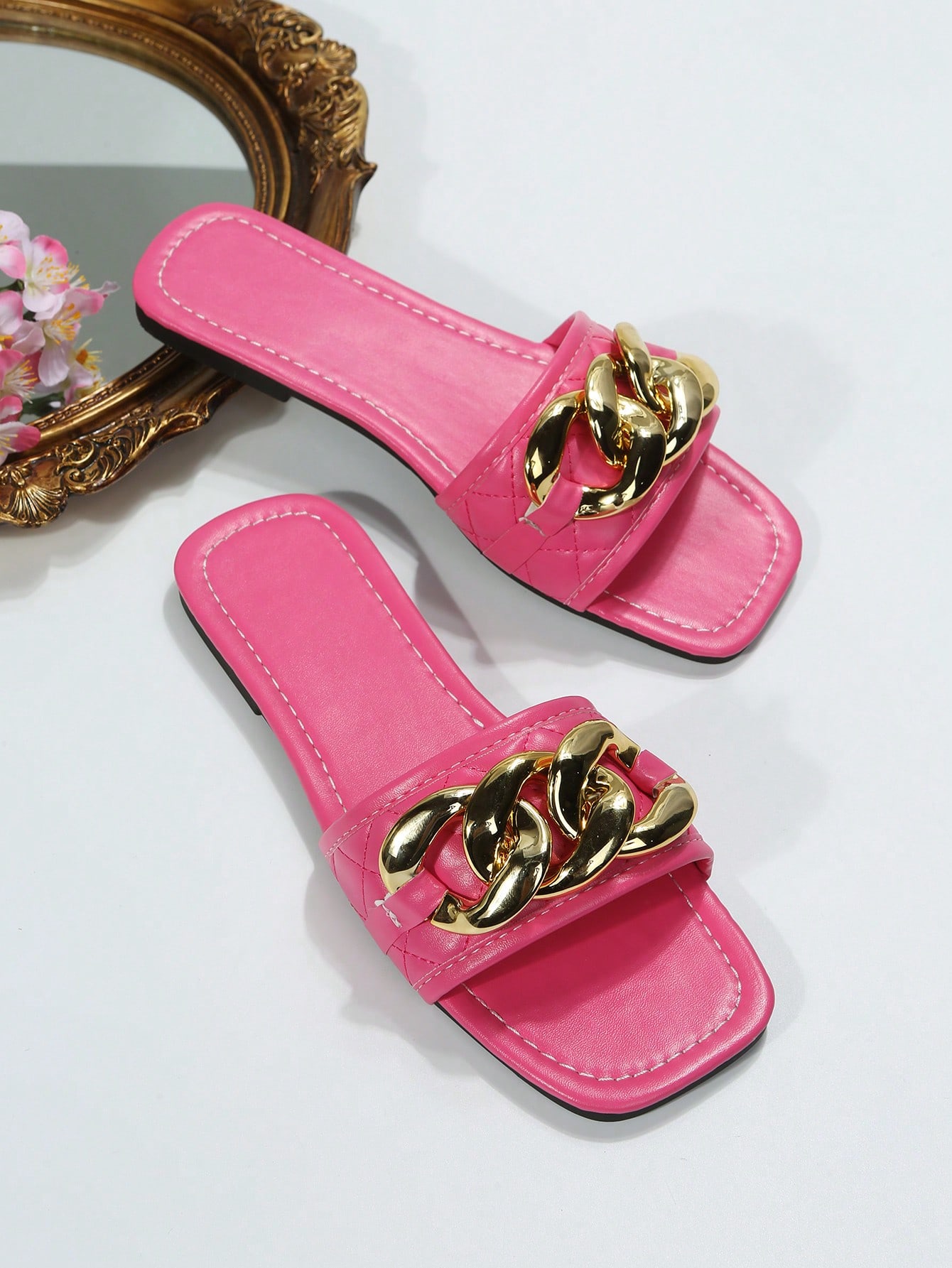 In Hot Pink Women Sandals