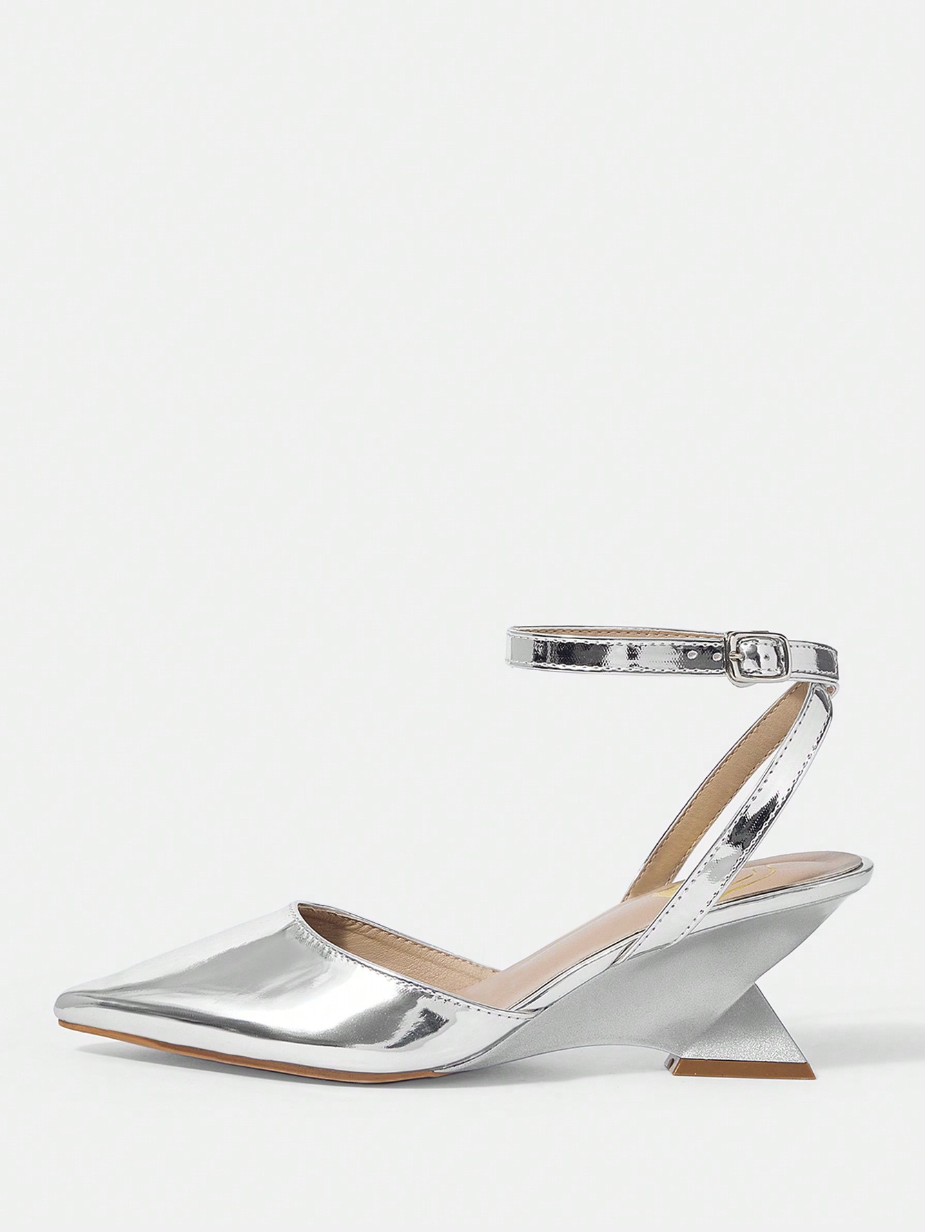 In Silver Women Wedges & Flatform