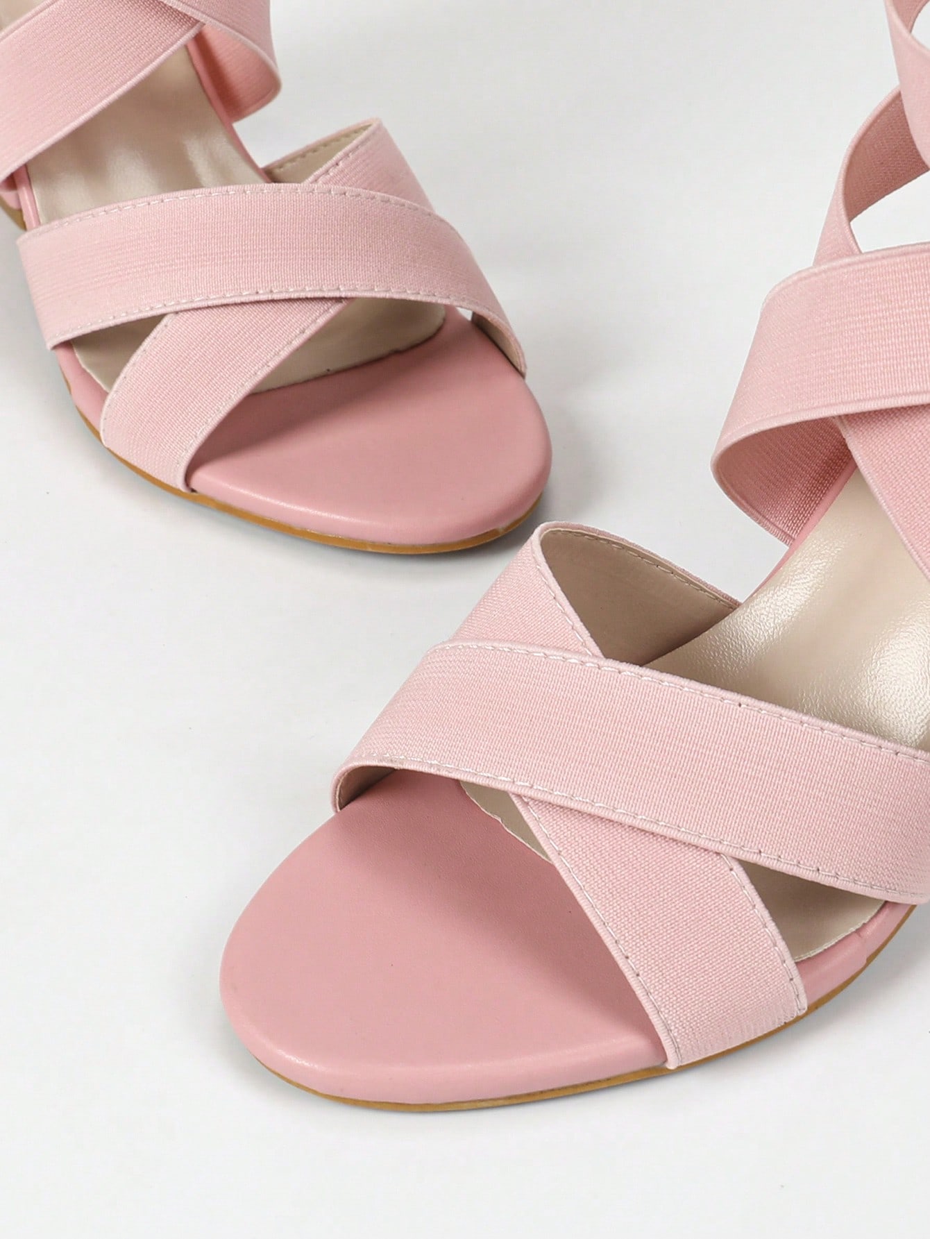 In Pink Women Heeled Sandals