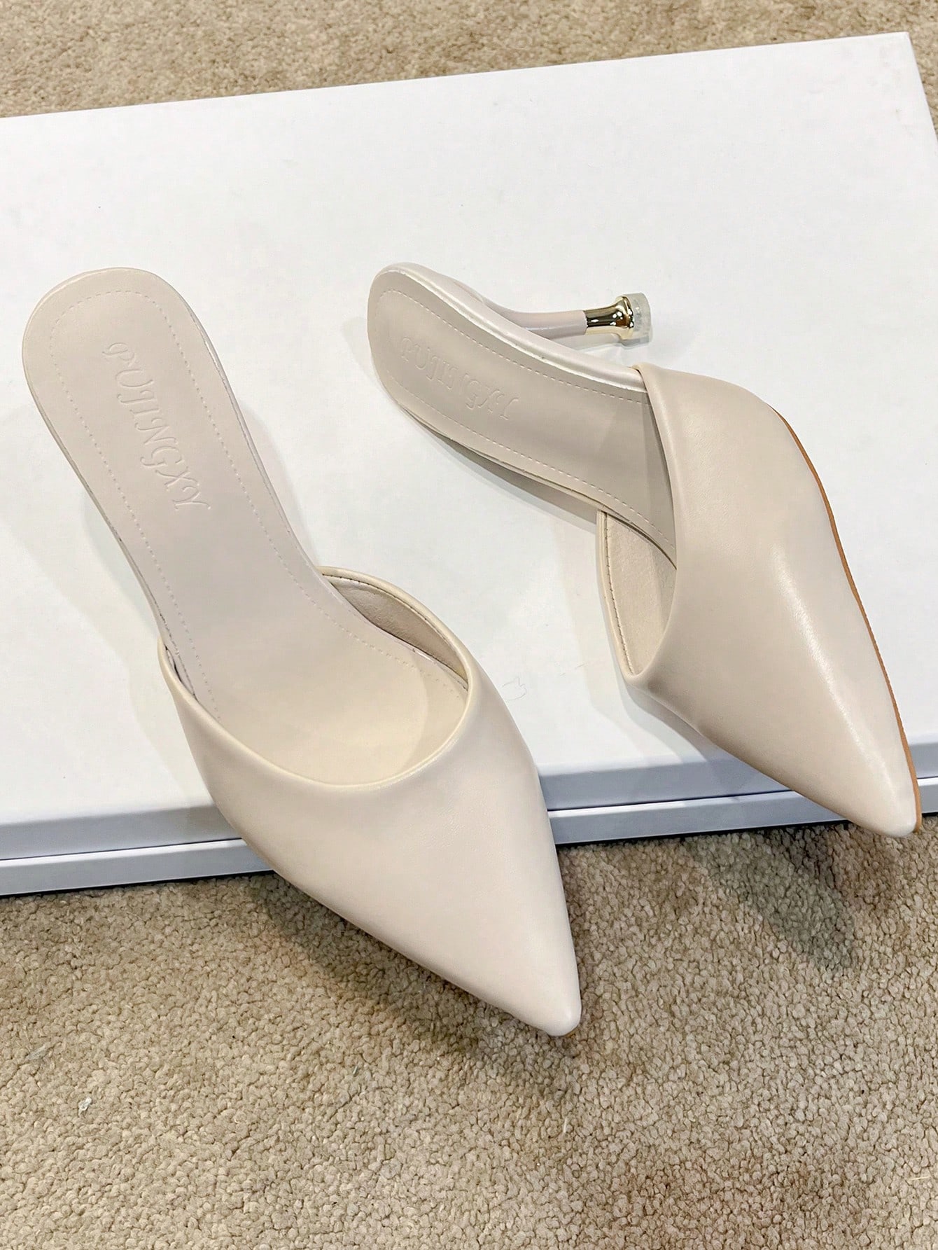 In Beige Women Pumps