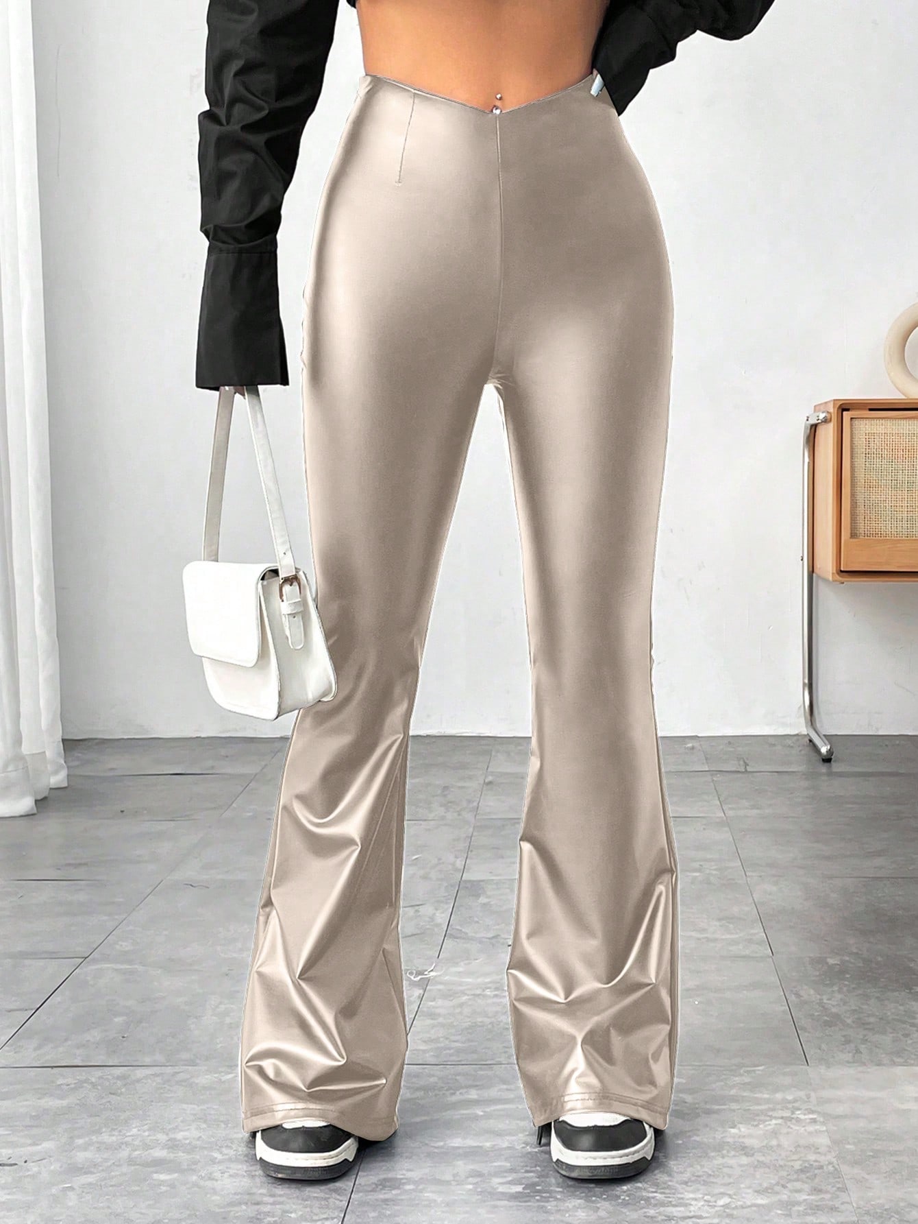 In Beige Women Pants