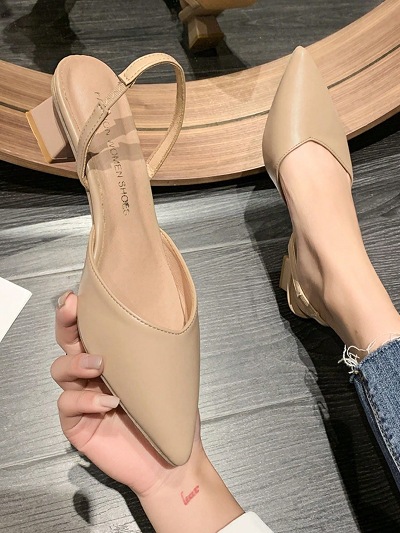 In Apricot Women Pumps