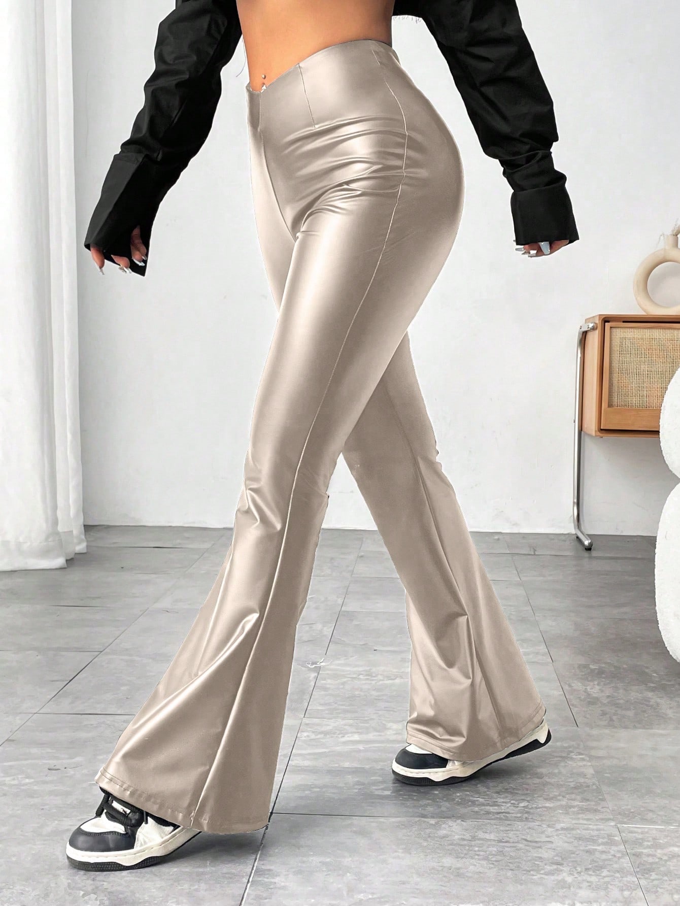 In Beige Women Pants