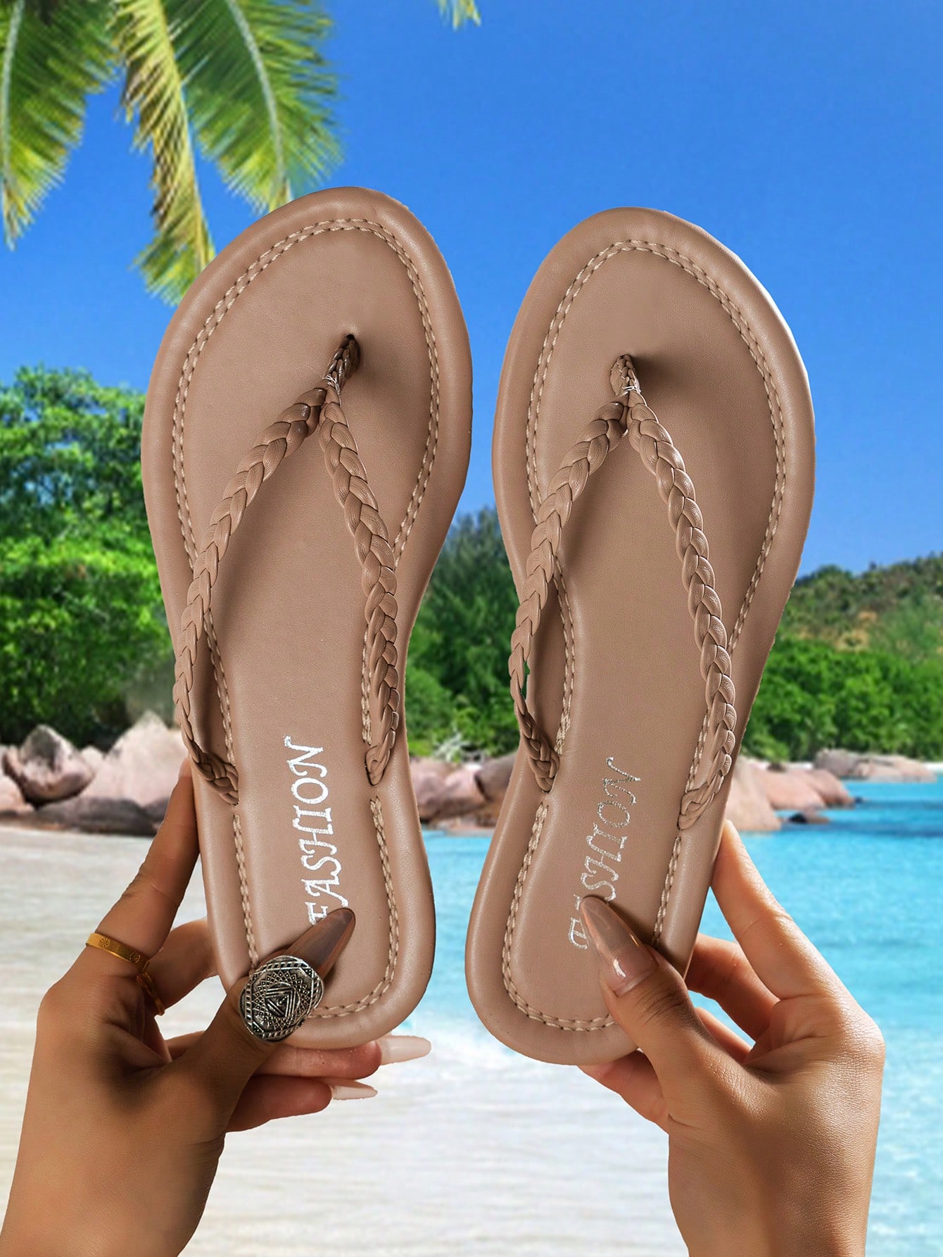 In Apricot Women Sandals