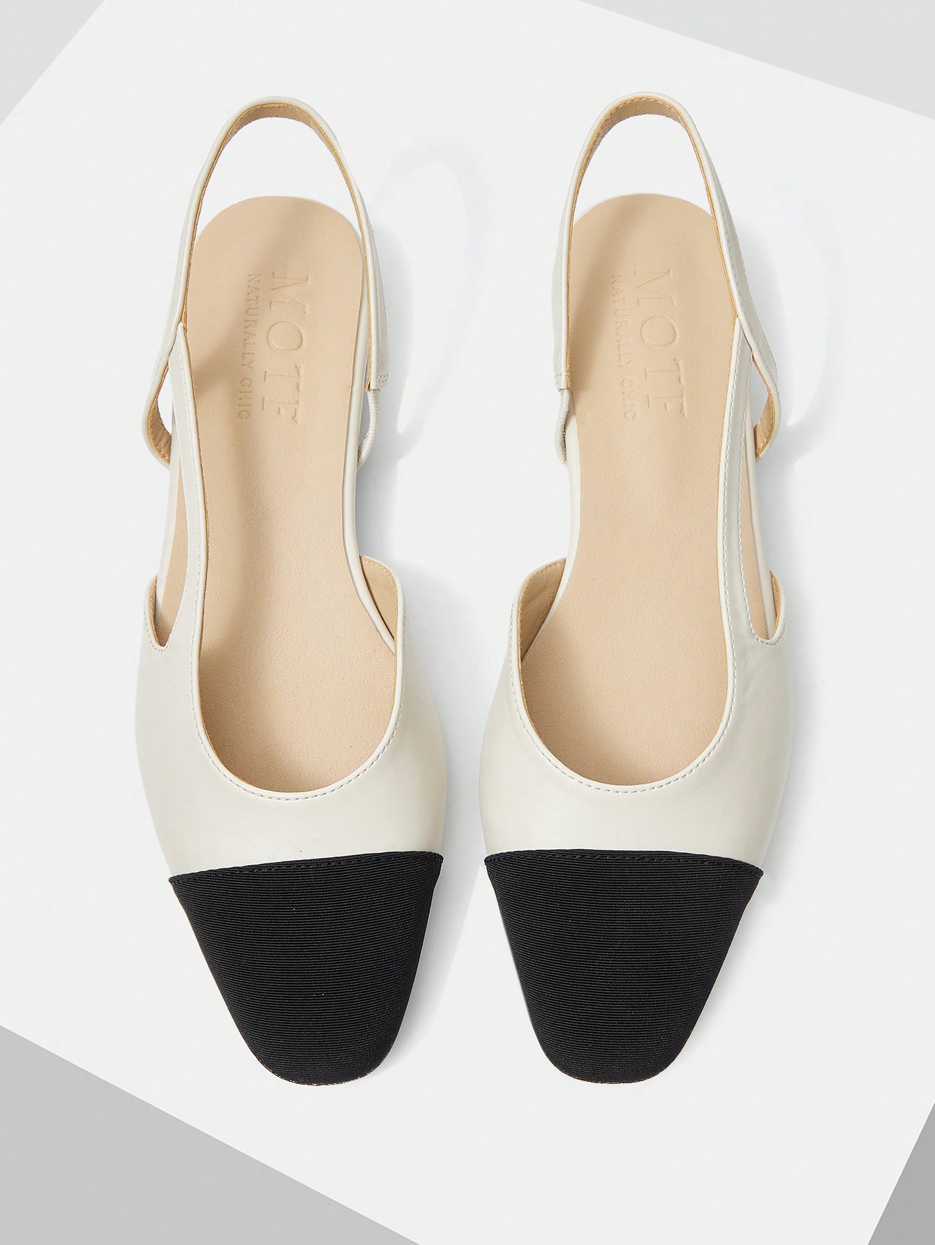 In Beige Women Flats