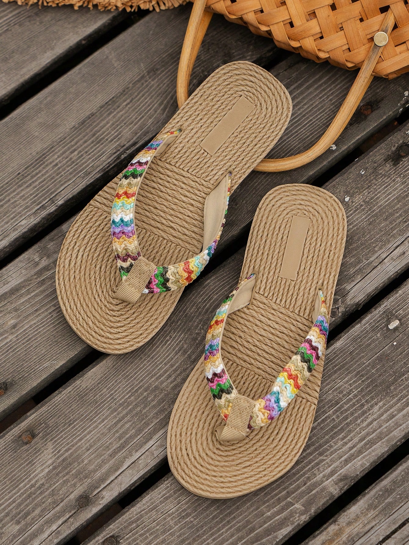 In Multicolor Women Flip-Flops