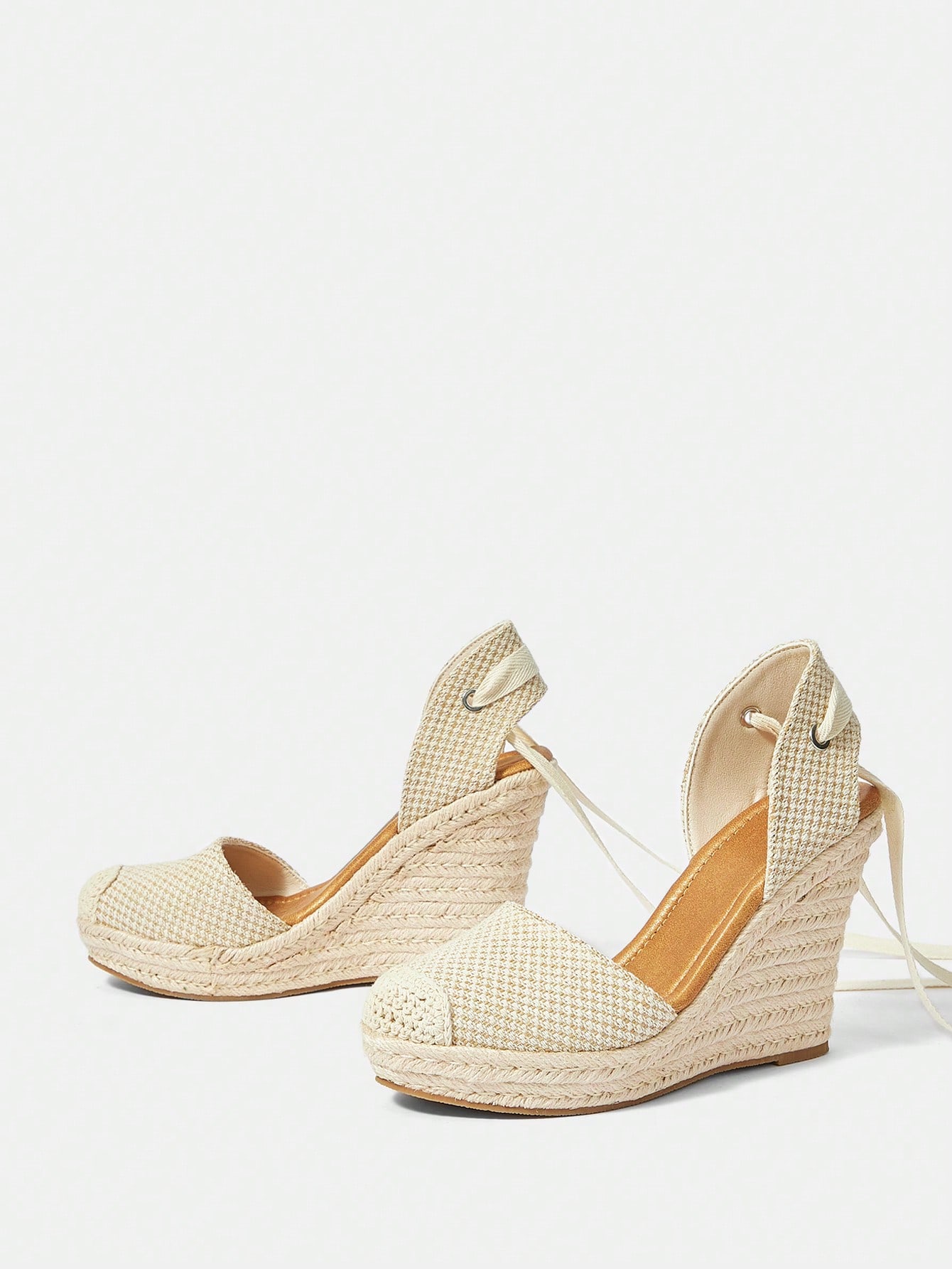 In Apricot Women Wedges & Flatform