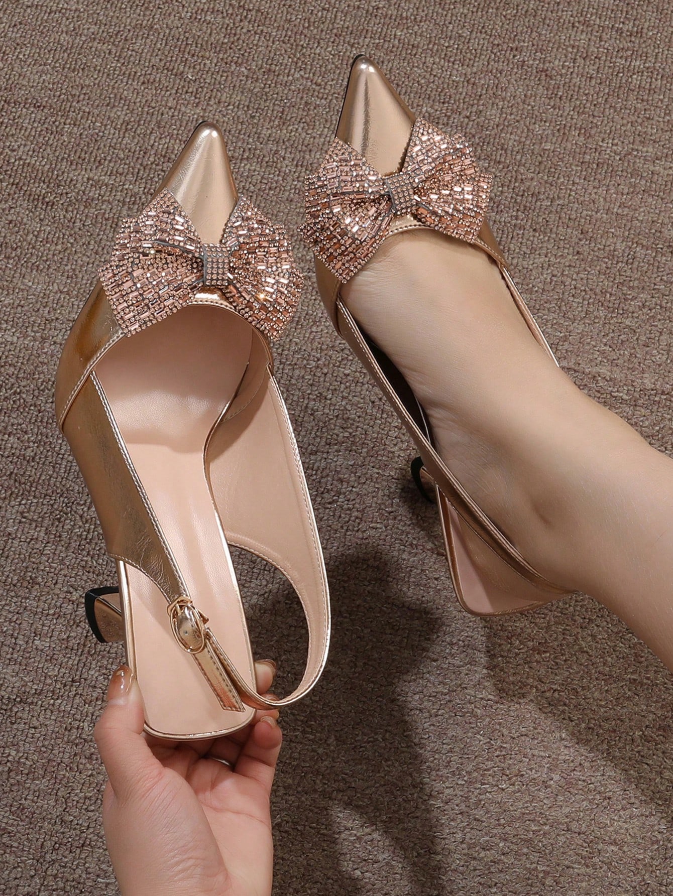 In Champagne Women Pumps