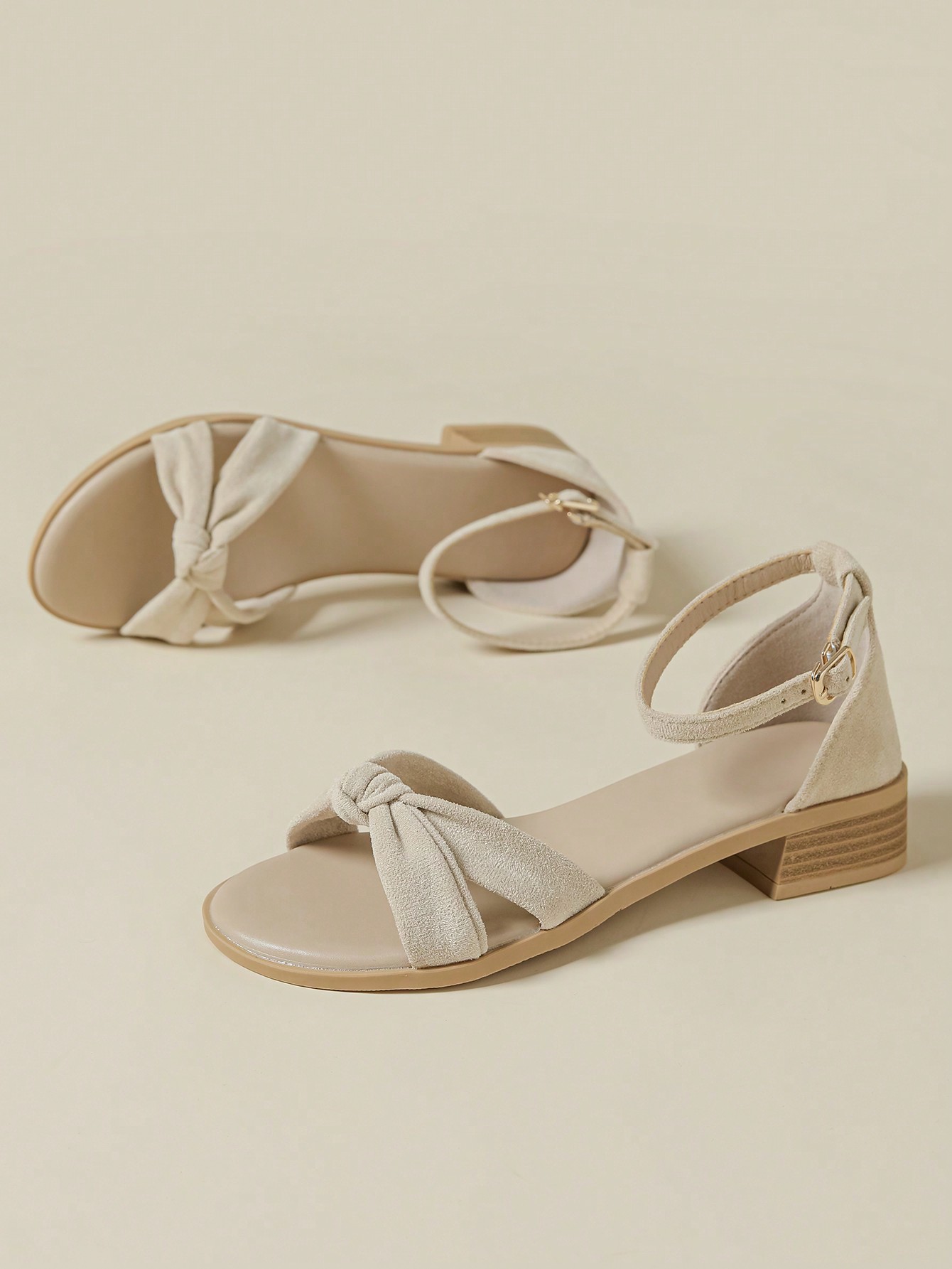 In Apricot Women Heeled Sandals