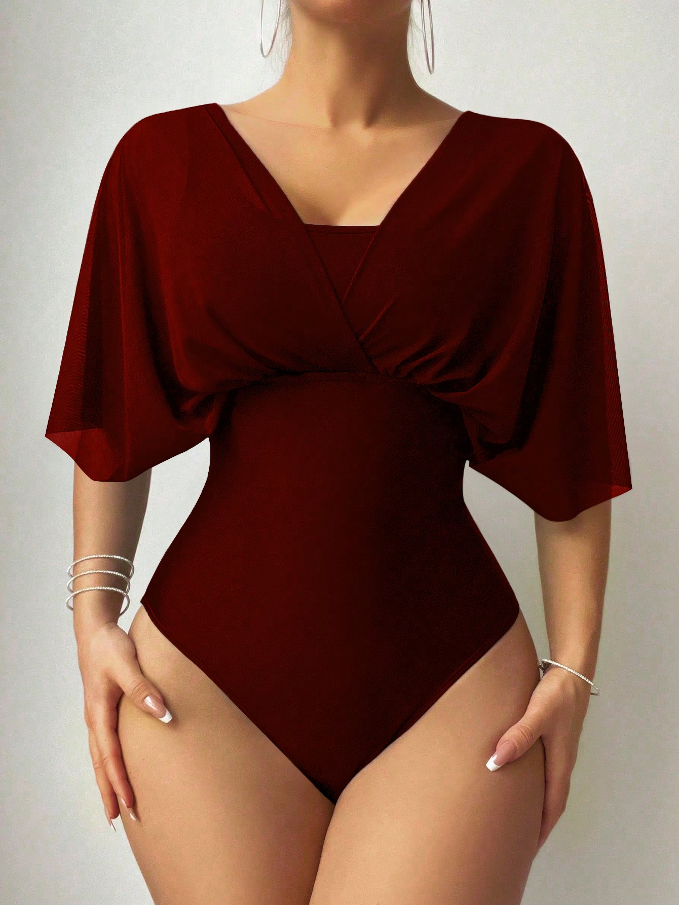 In Short Sleeve Women One-Pieces