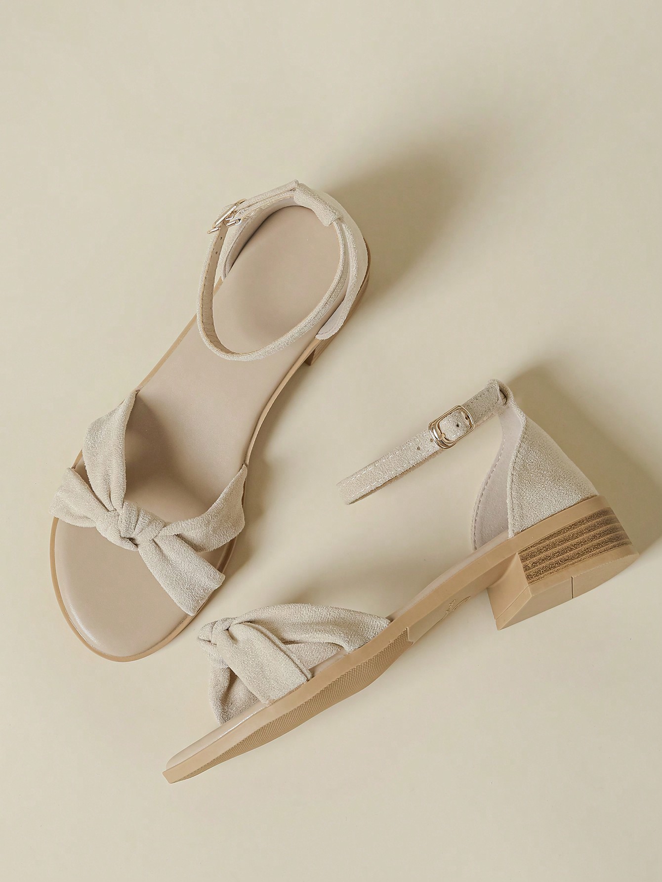 In Apricot Women Heeled Sandals