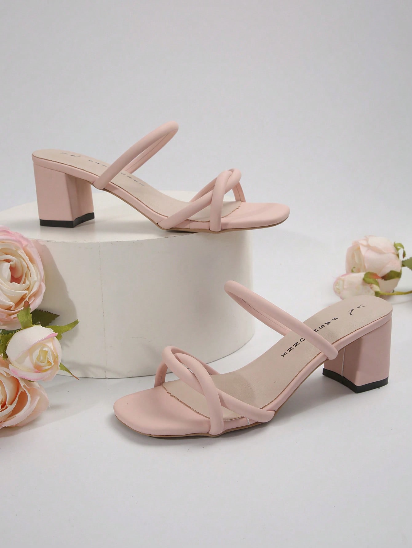 In Pink Women Heeled Sandals