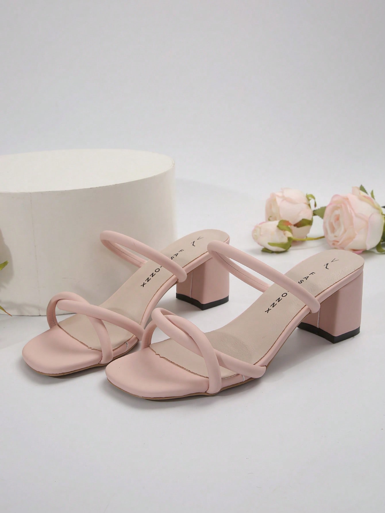 In Pink Women Heeled Sandals