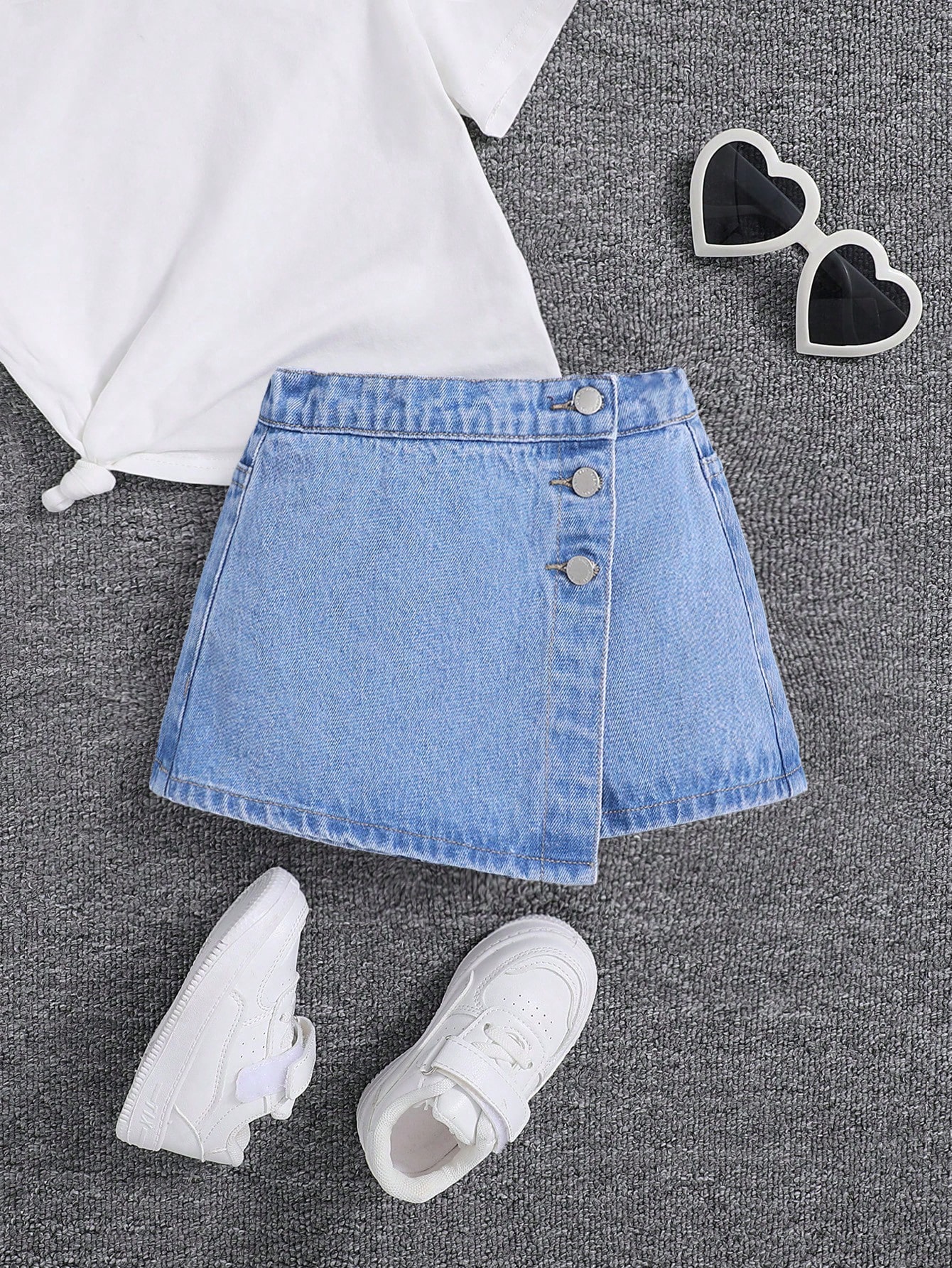 Young Girls Denim Shorts