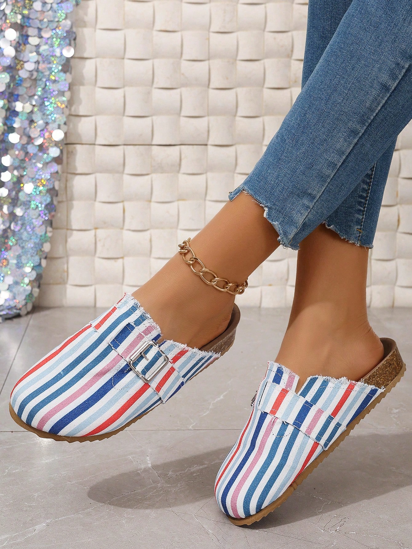 In Multicolor Women Flats