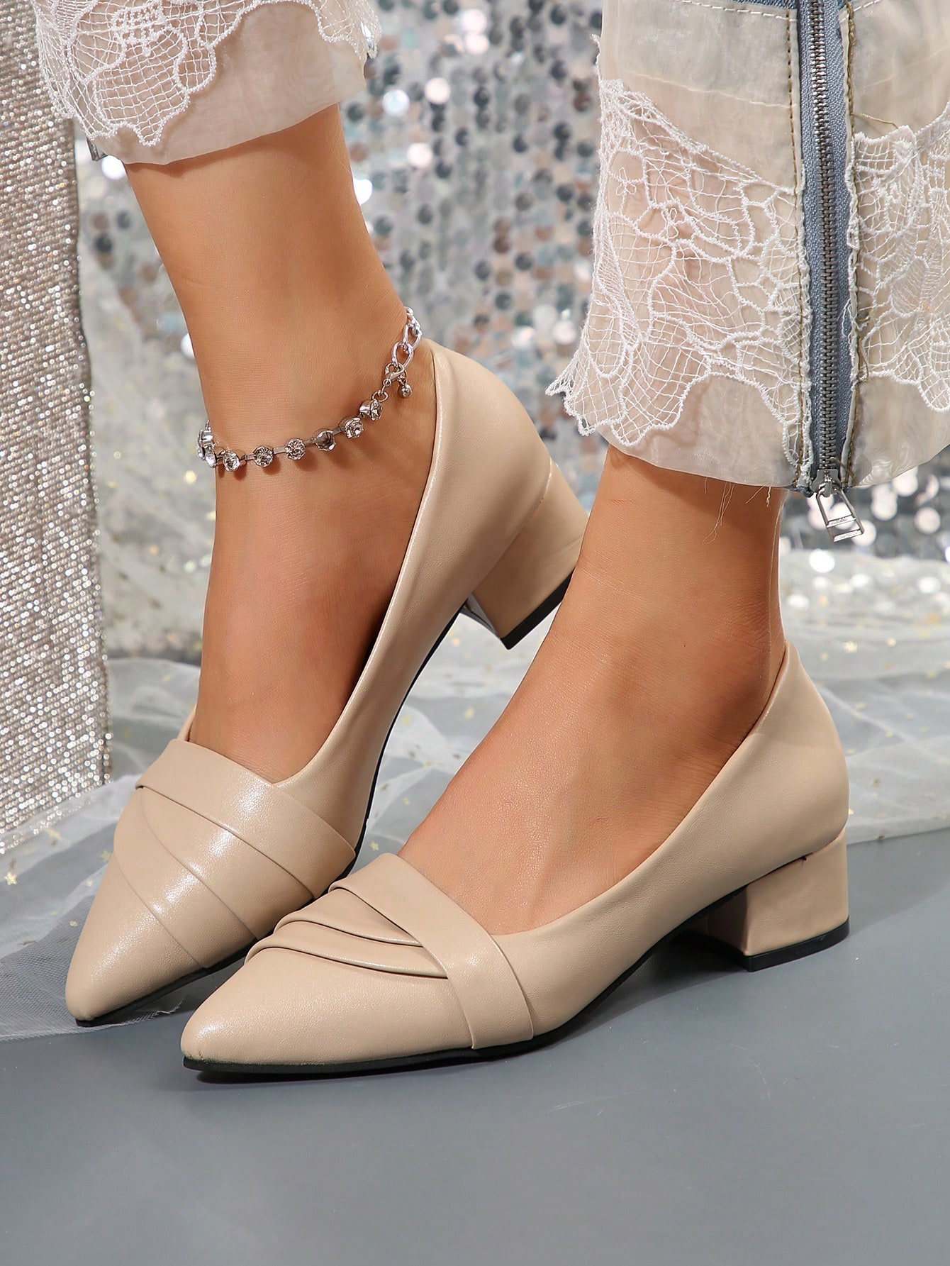 In Apricot Women Pumps