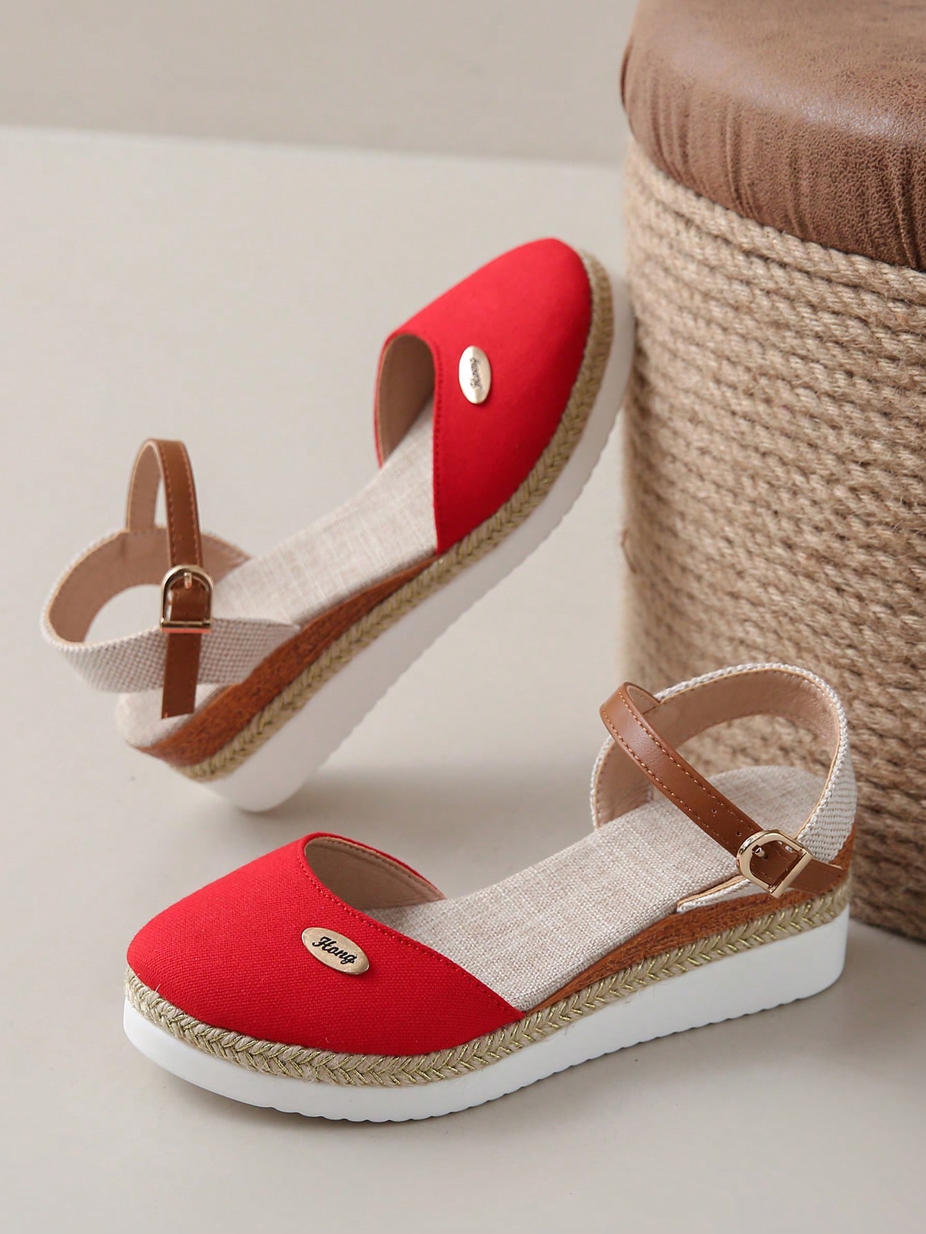 In Red Women Wedges & Flatform