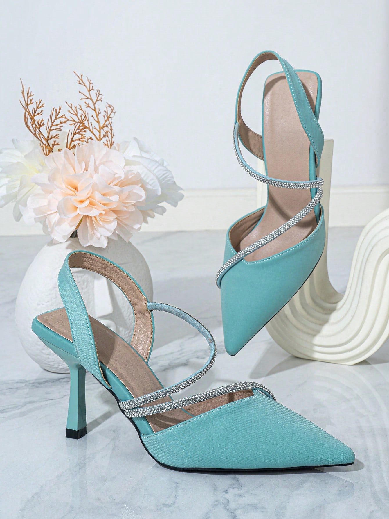 In Baby Blue Women Pumps