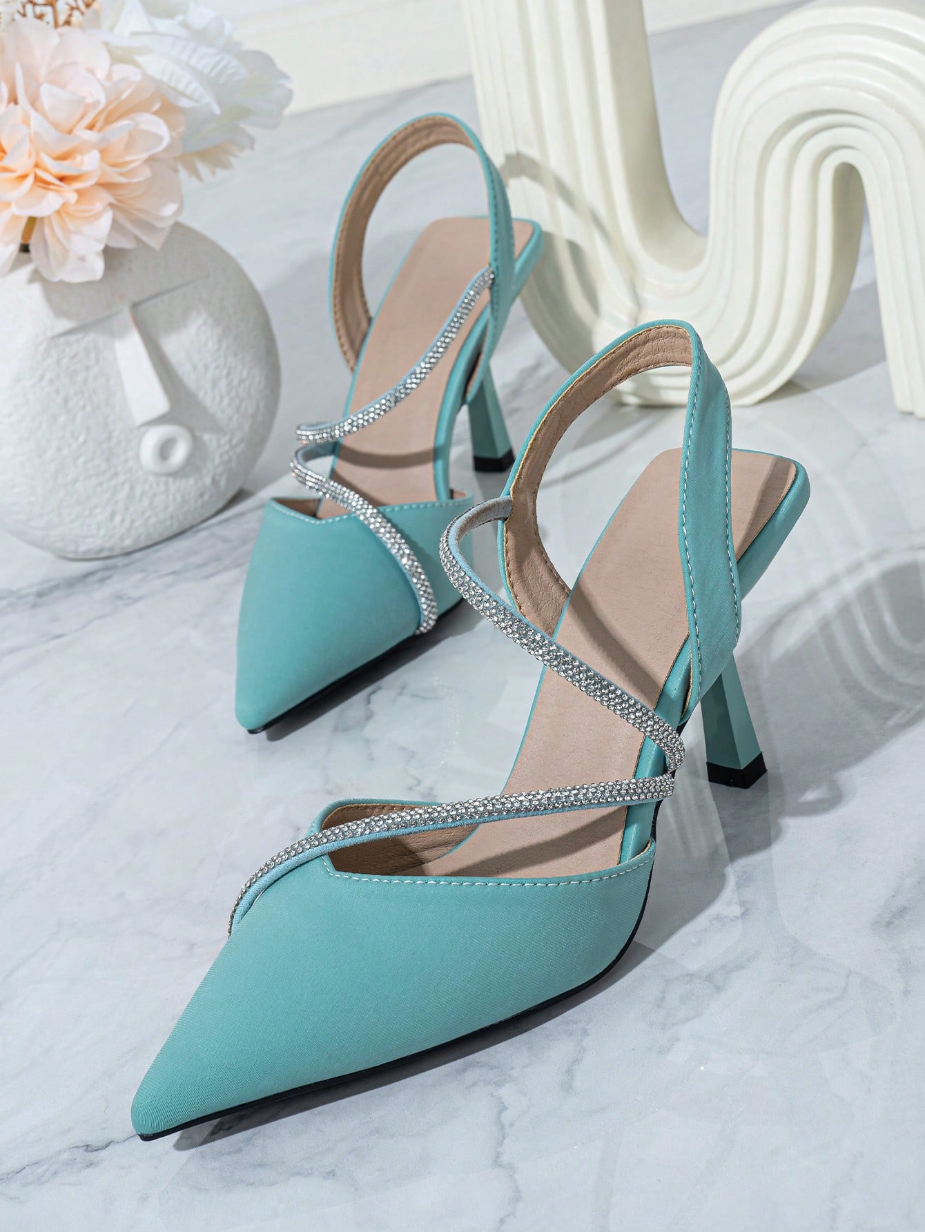 In Baby Blue Women Pumps