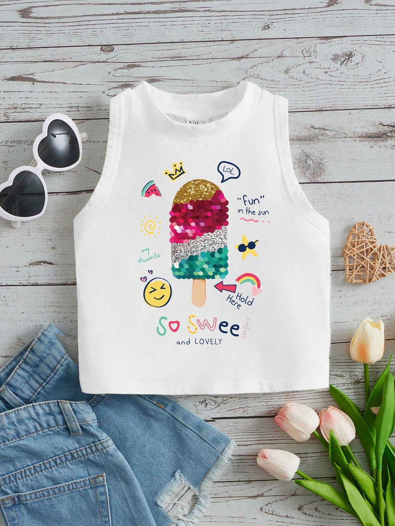 Young Girls Tank Tops & Camis