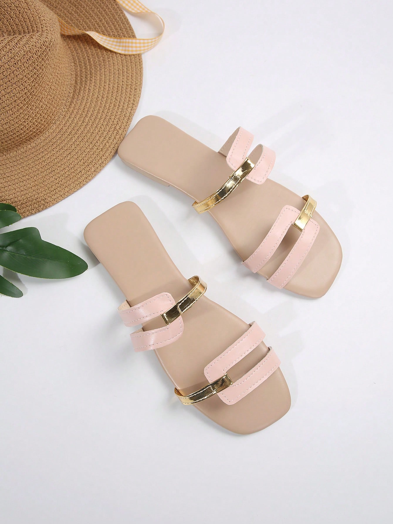 In Pink Women Flat Sandals