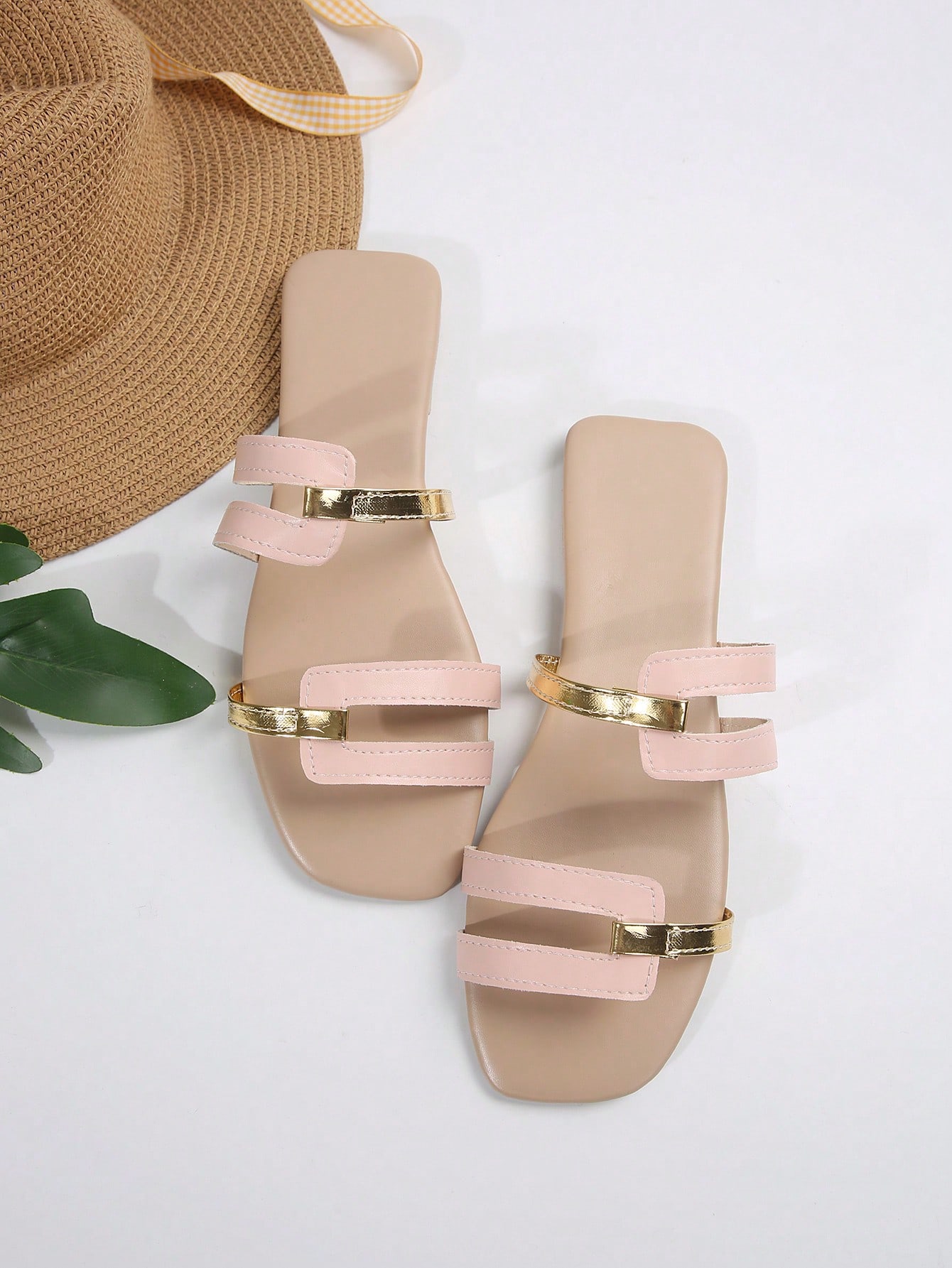 In Pink Women Flat Sandals