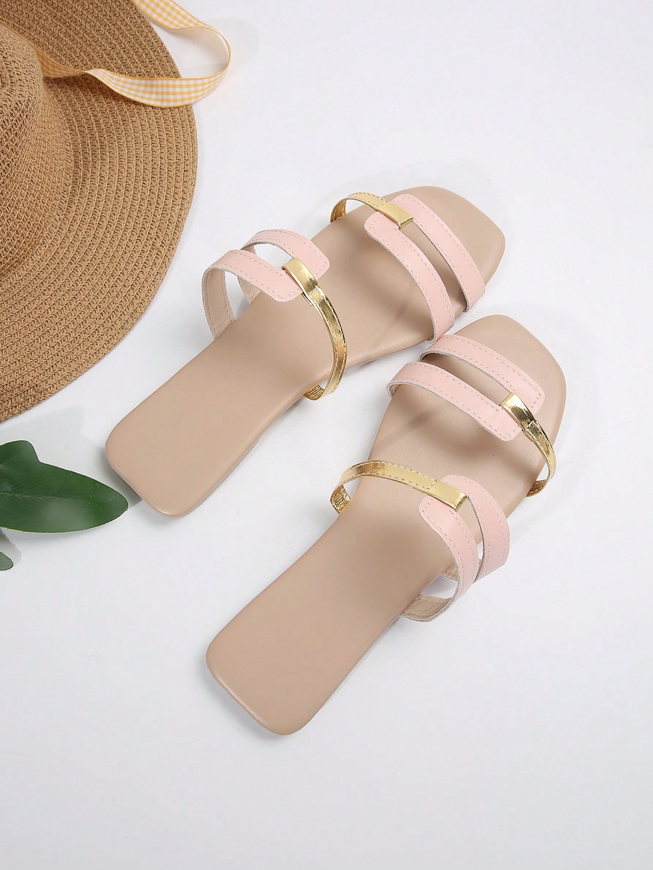 In Pink Women Flat Sandals