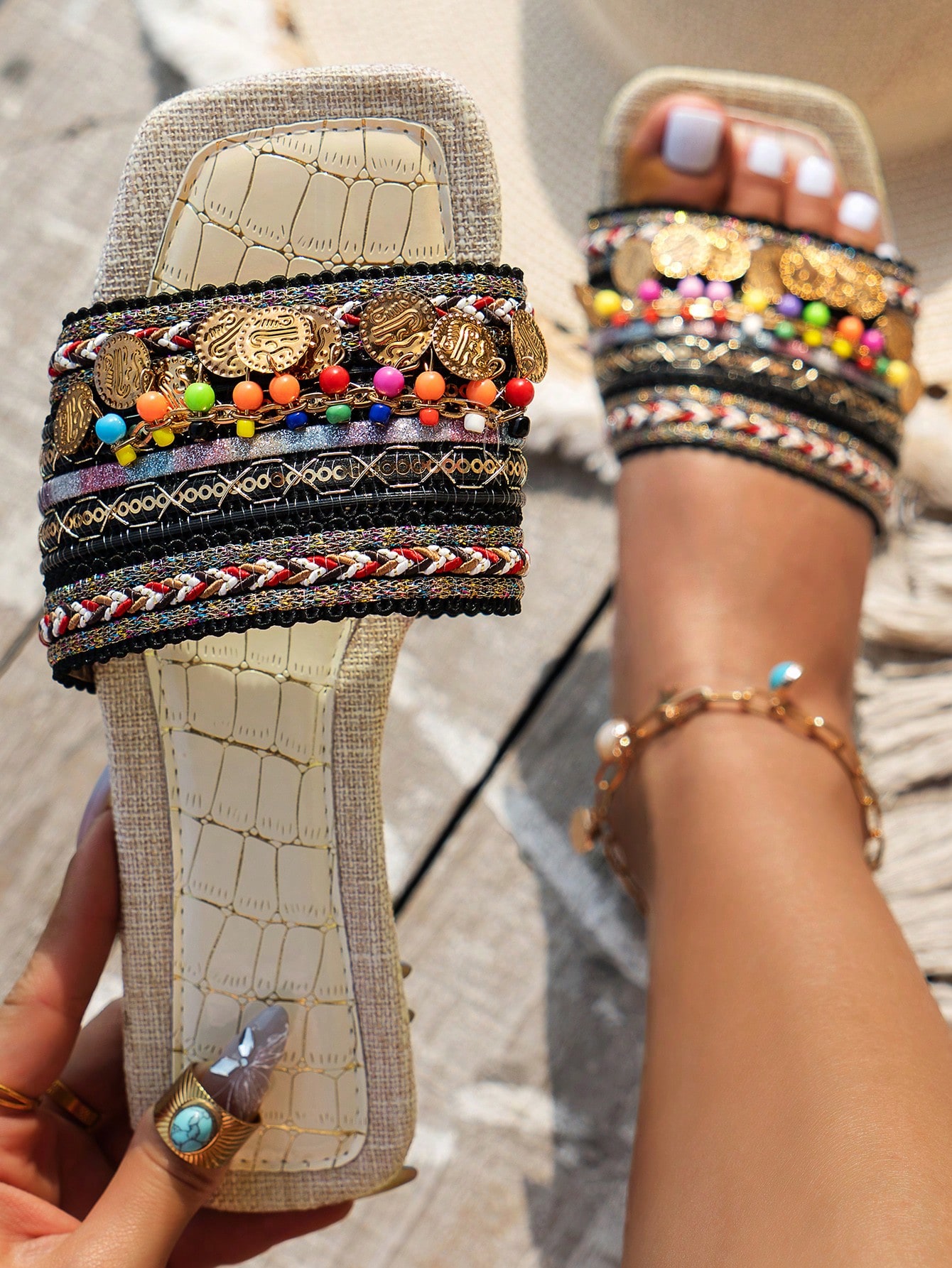 In Multicolor Women Sandals