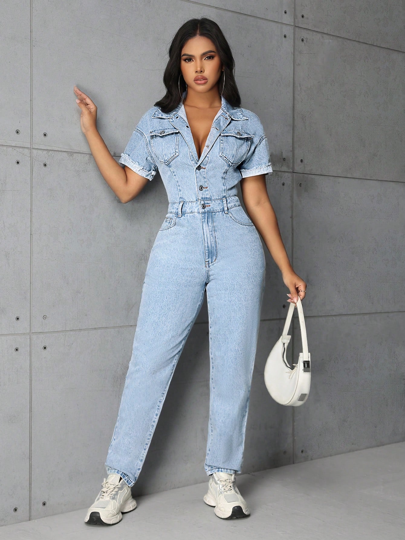 Women Denim Overalls & Jumpsuits