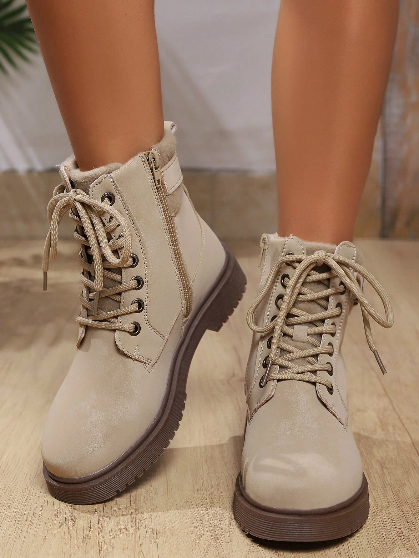 In Khaki Women Ankle Boots & Booties