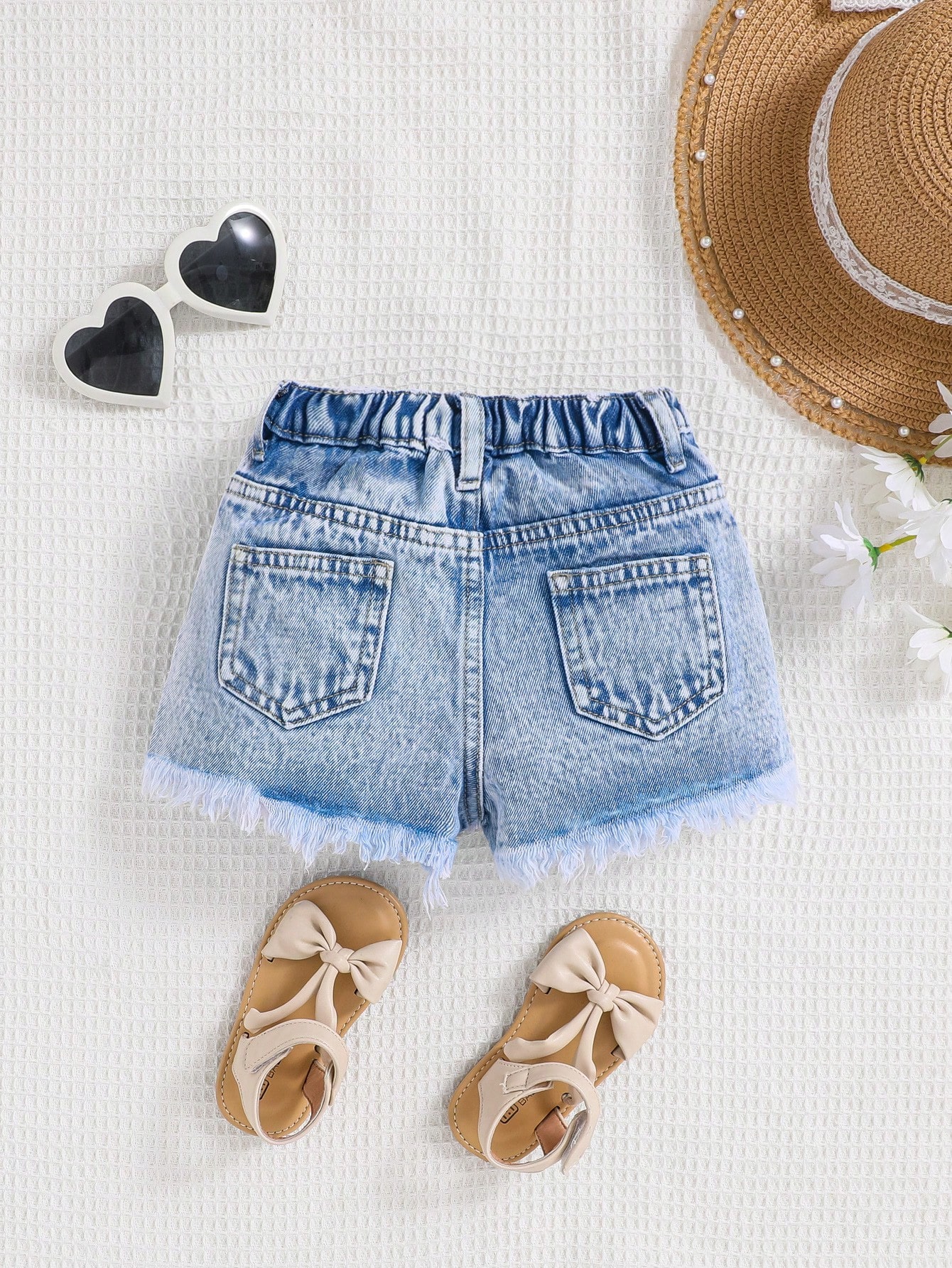 Young Girls Denim Shorts