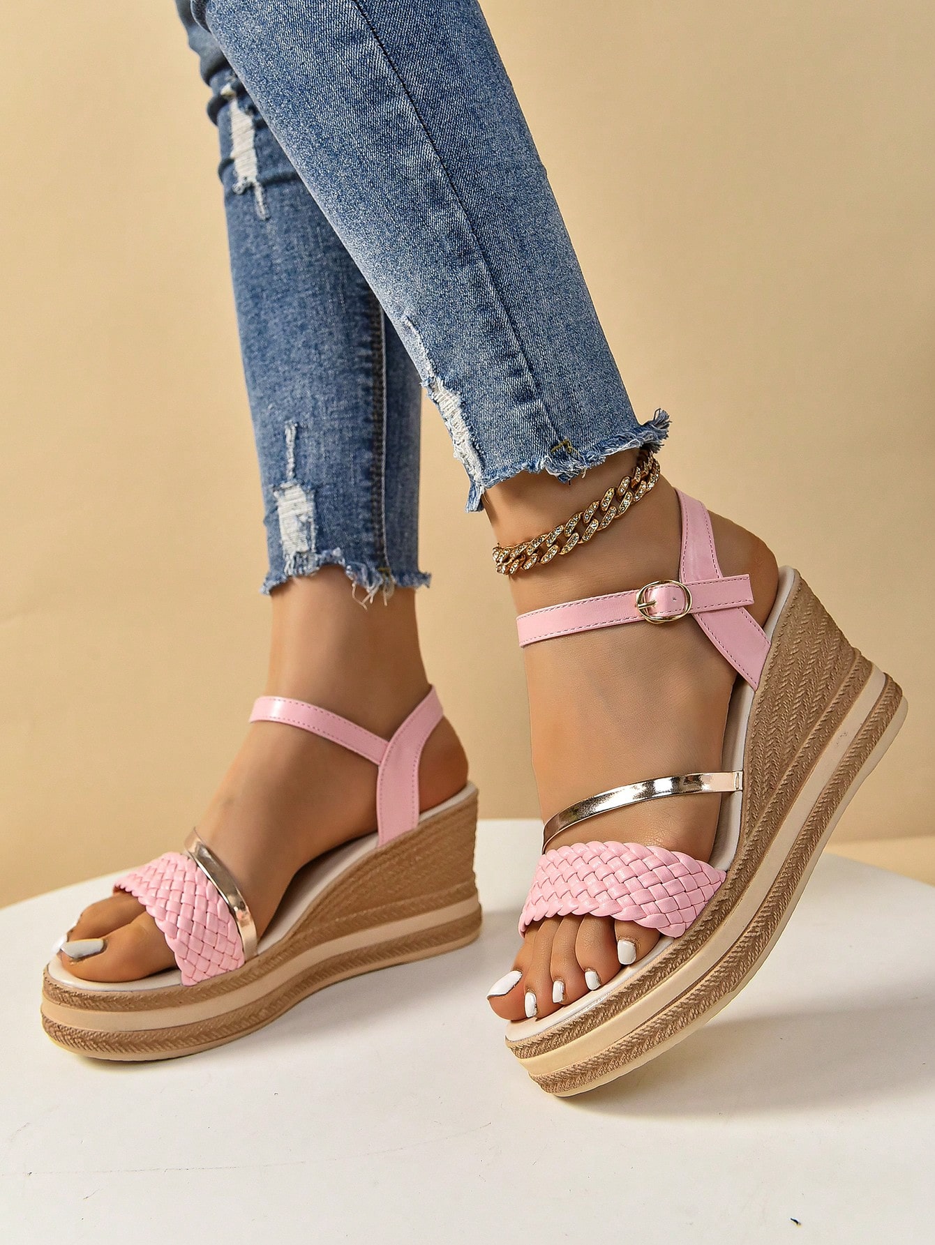 In Pink Women Platforms & Wedge Sandals