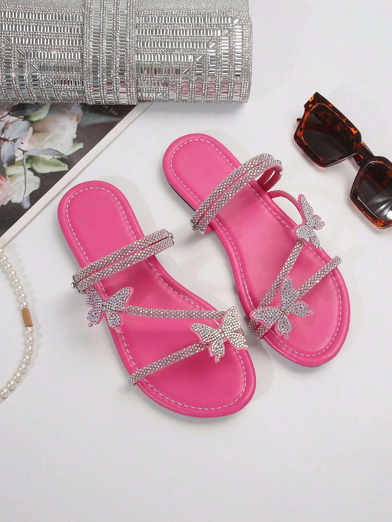 In Hot Pink Women Sandals