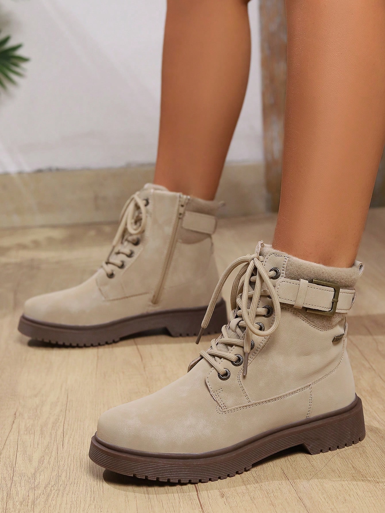 In Khaki Women Ankle Boots & Booties