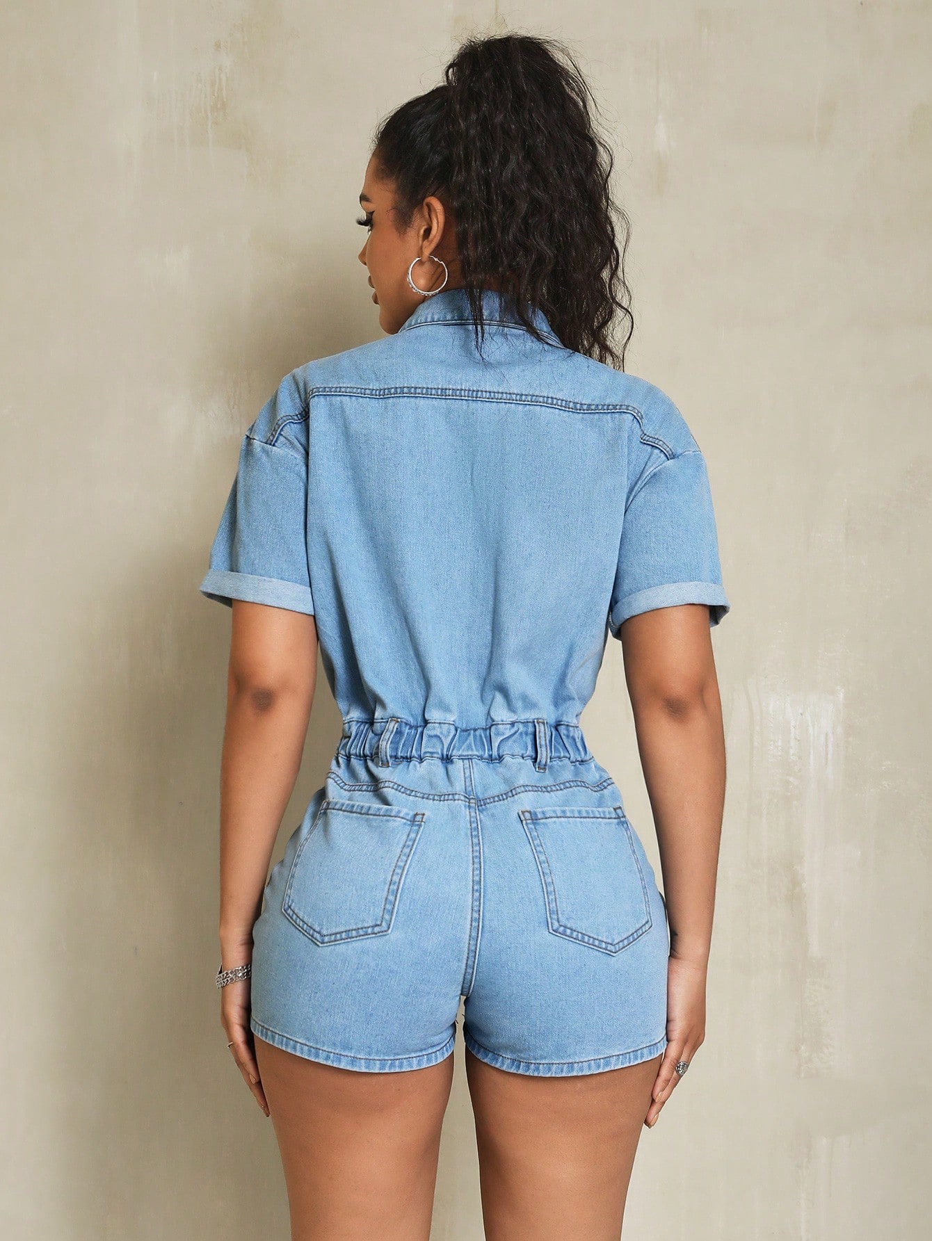 Women Denim Overalls & Jumpsuits