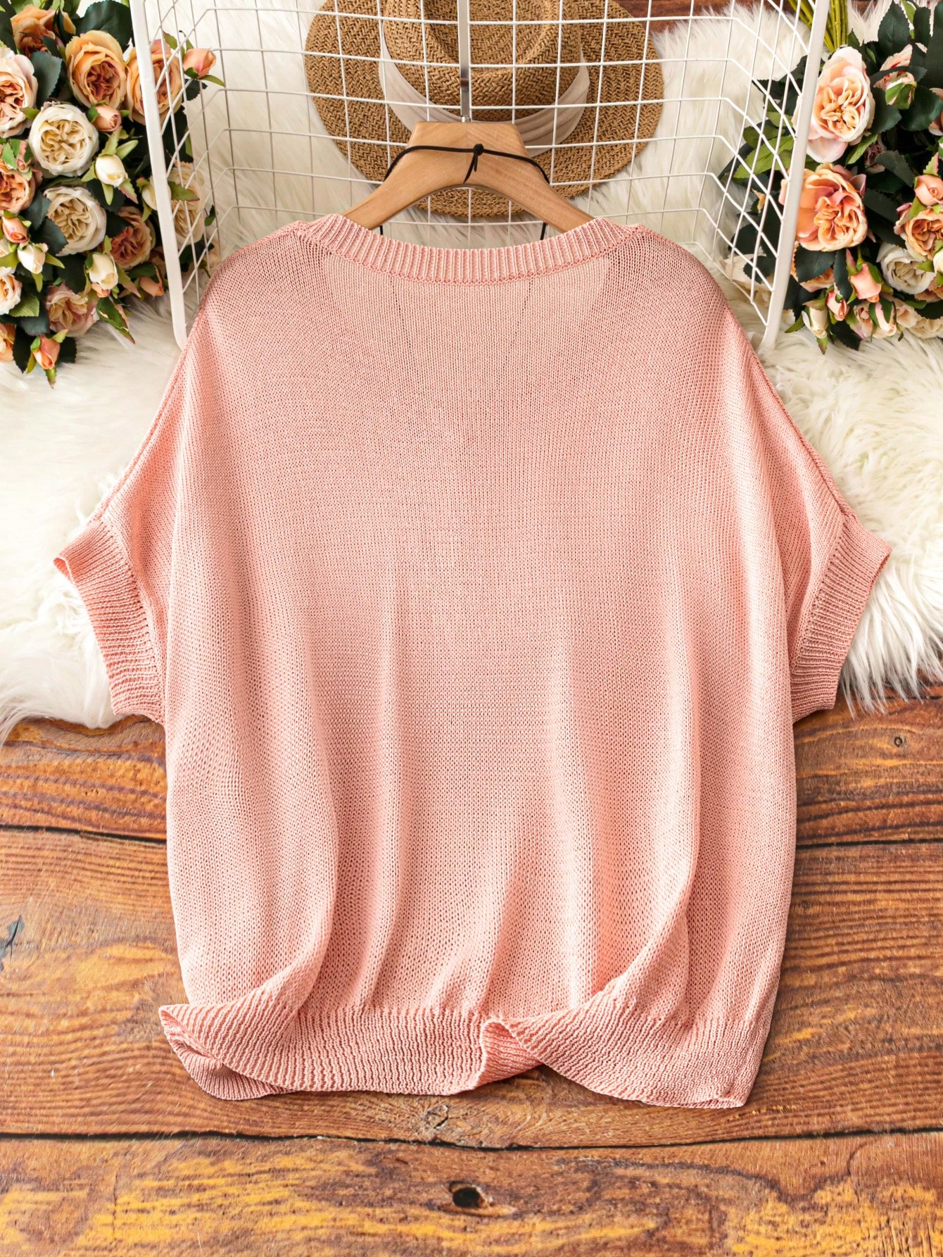 In Casual Plus Size Knit Tops