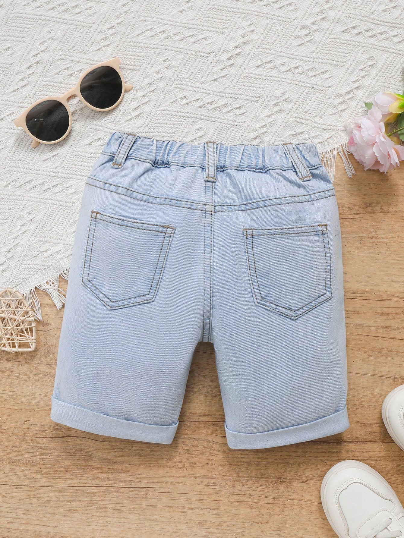 Young Girls Denim Shorts