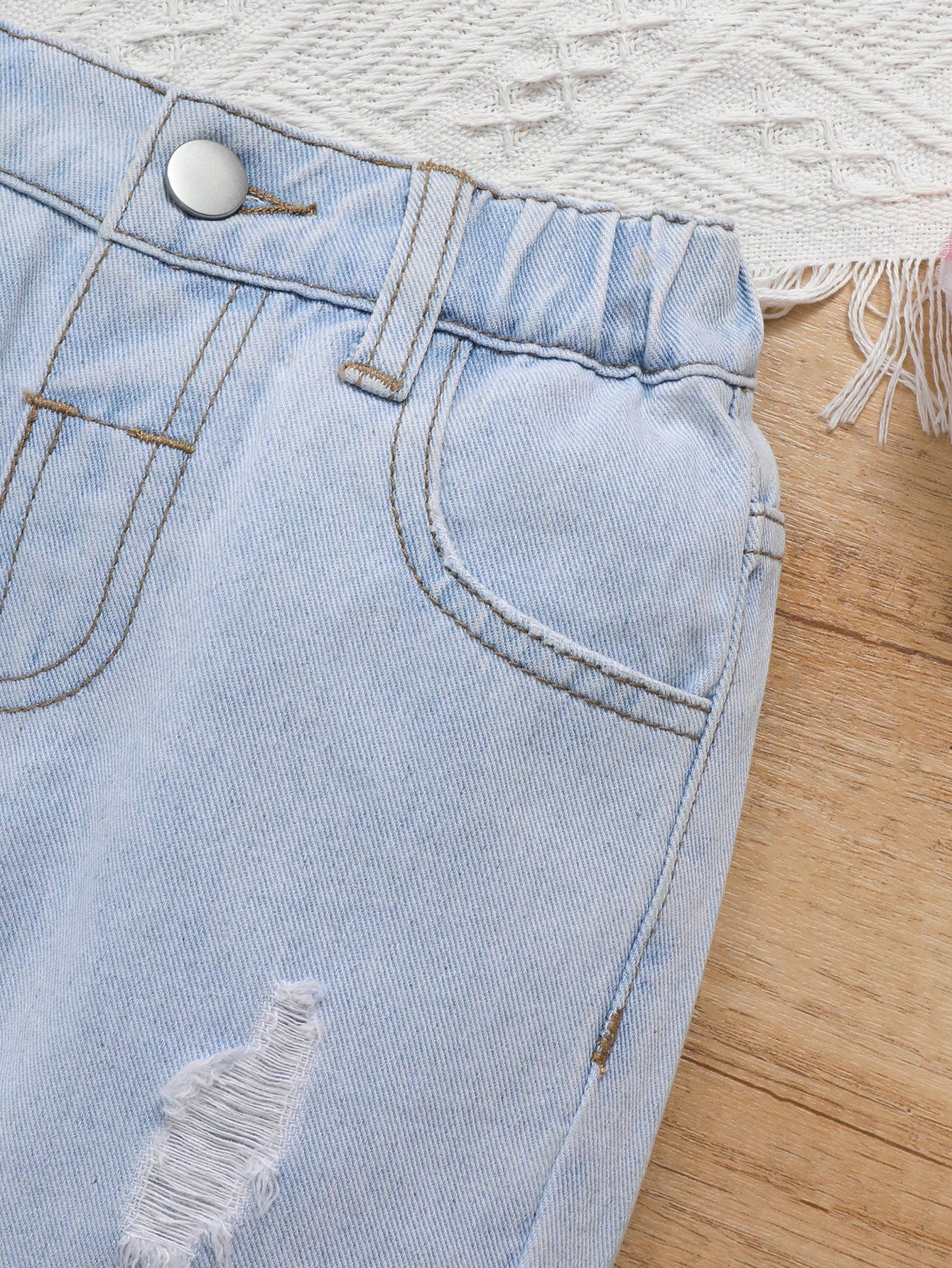 Young Girls Denim Shorts