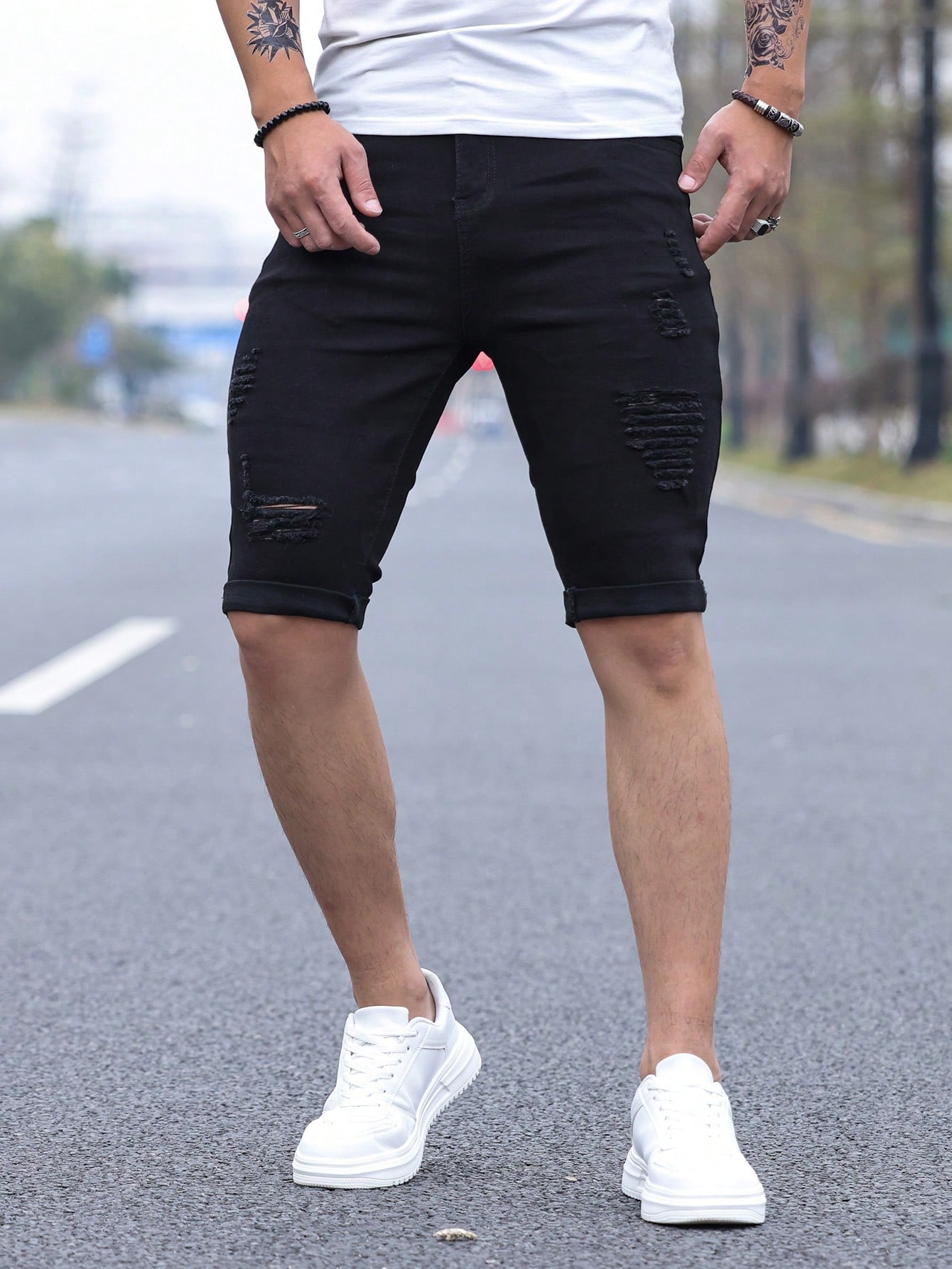 Men Denim Shorts