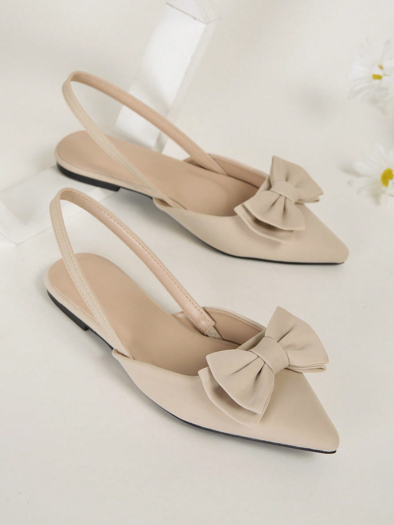 In Apricot Women Flats