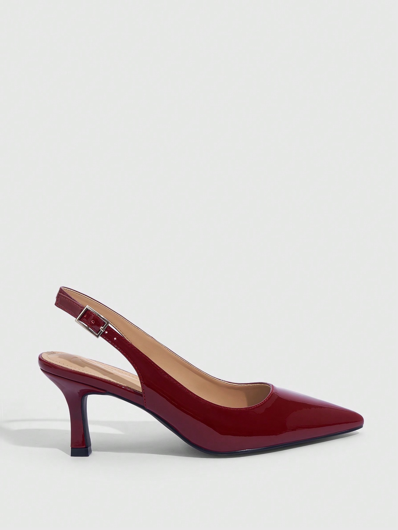 In Burgundy Women Pumps