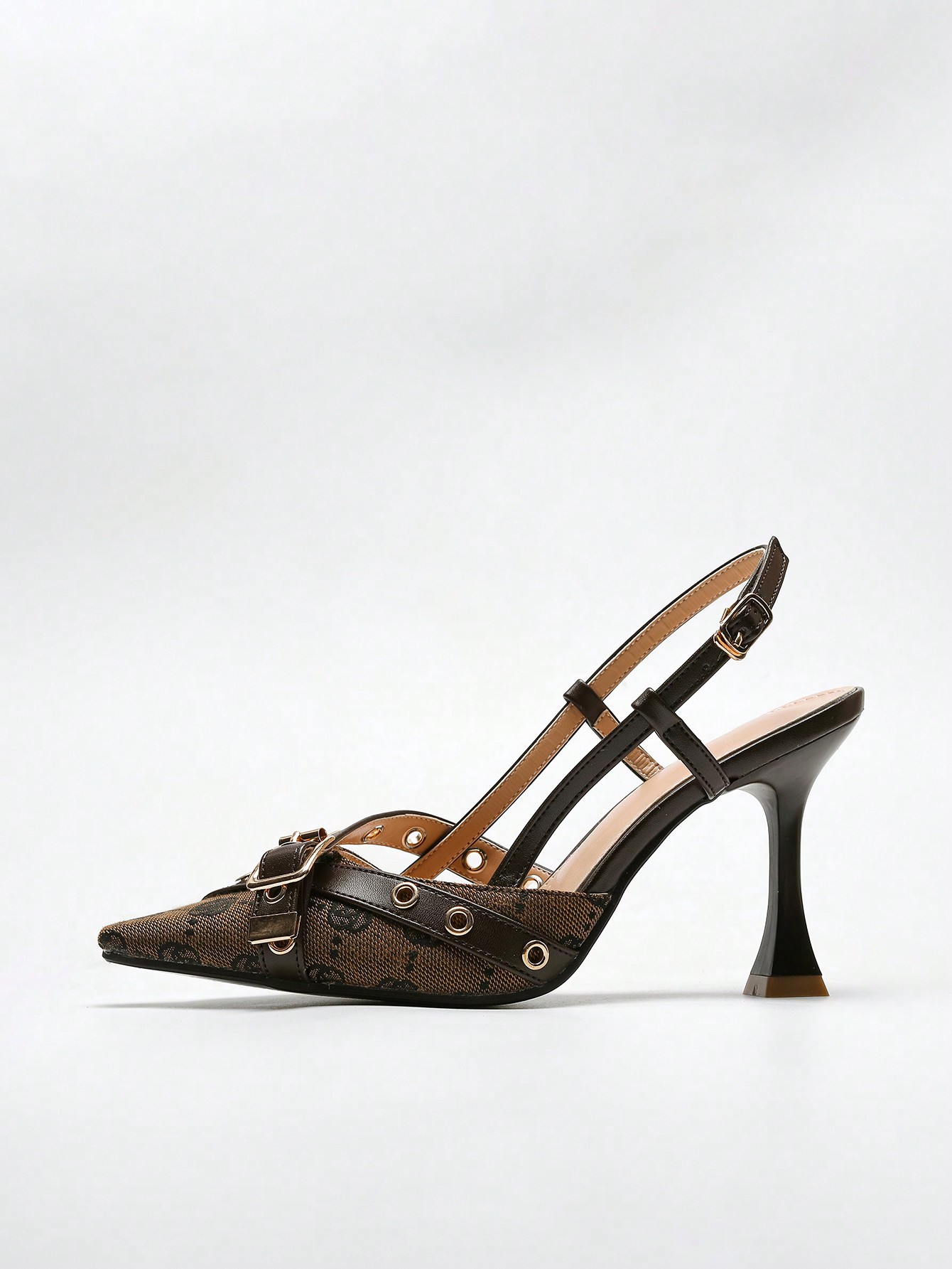 In Coffee Brown Women Pumps